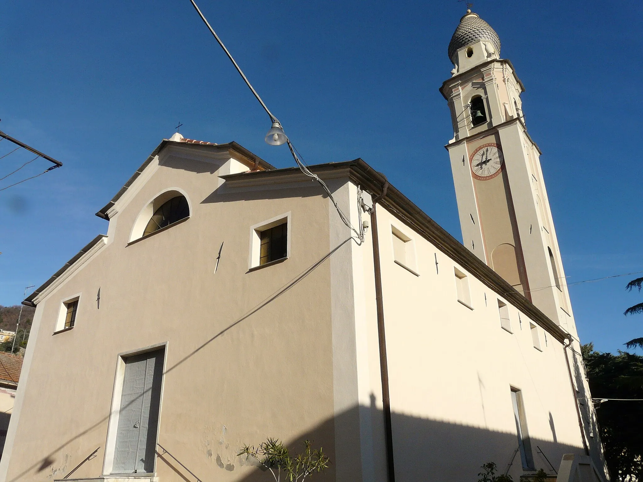 Photo showing: Chiesa di Sant'Antonino, Casanova Lerrone, Liguria, Italia