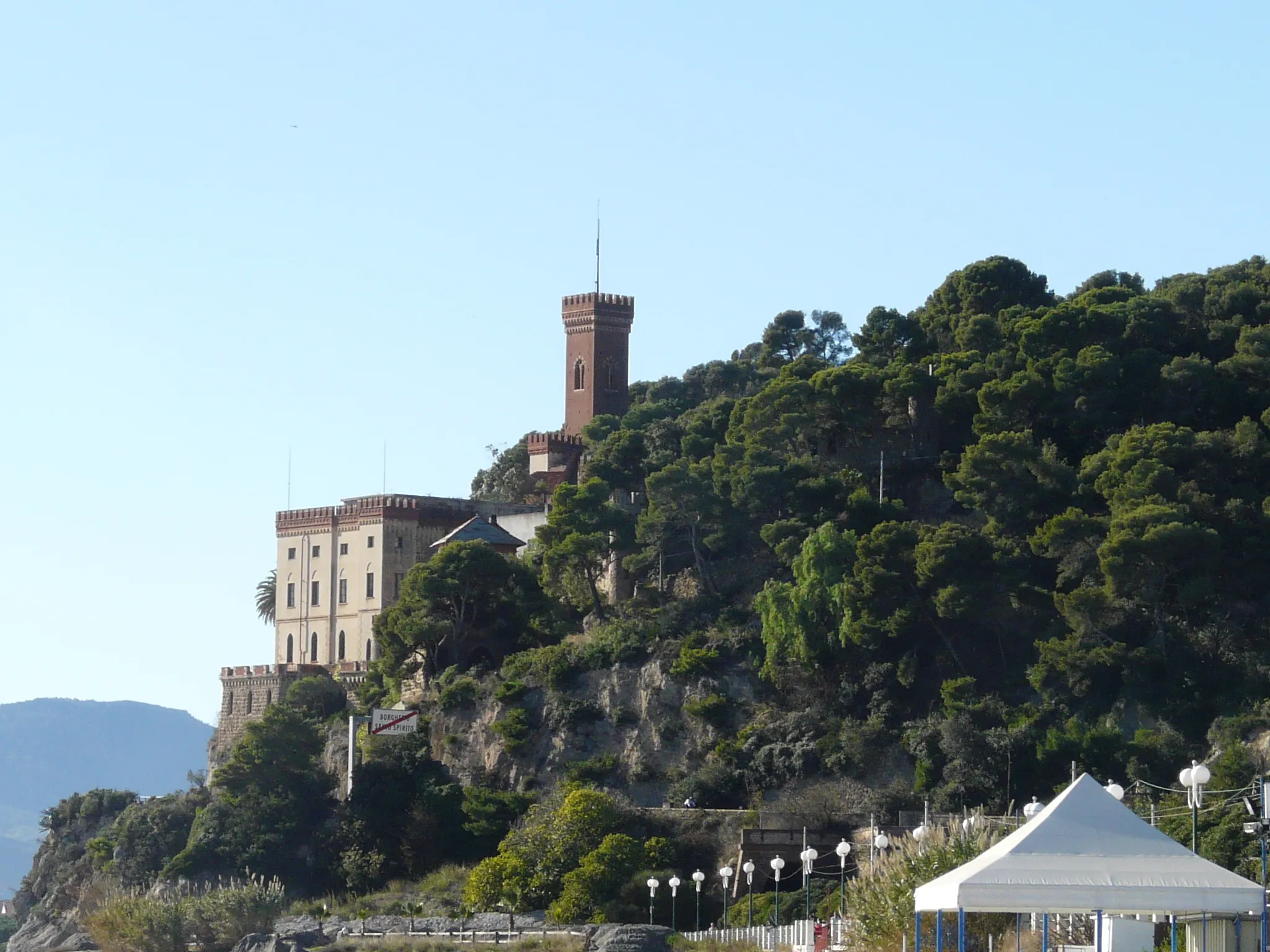 Photo showing: Castello Borelli, Borghetto Santo Spirito, Liguria, Italia