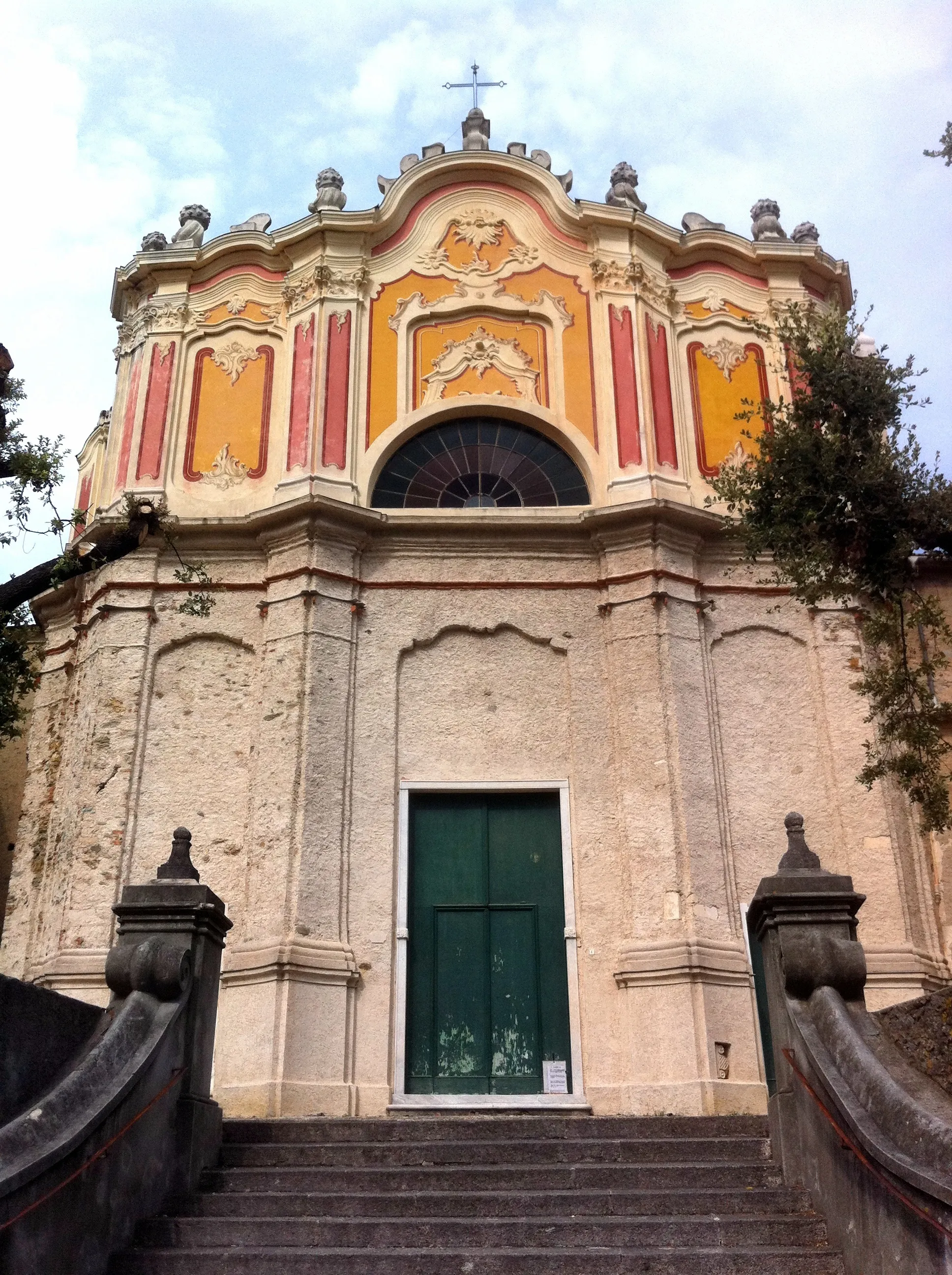 Photo showing: Chieas di San Nicolò Calice Ligure (SV) Italy