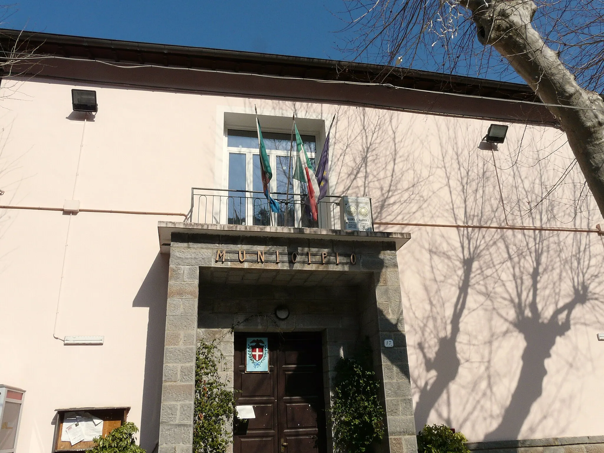 Photo showing: Municipio, Rocchetta Nervina, Liguria, Italia