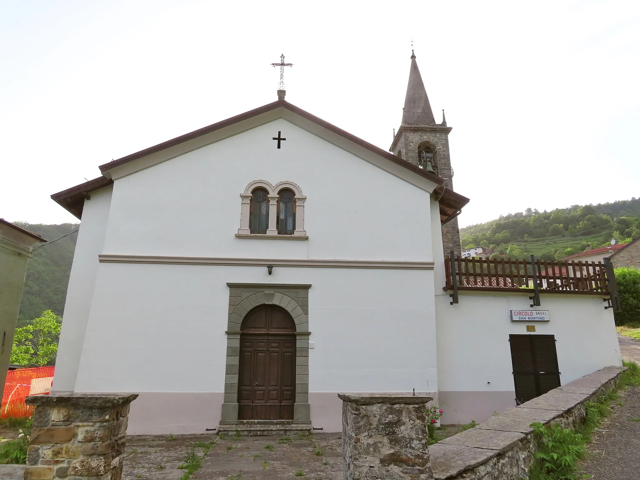 Photo showing: Facciata della chiesa di San Martino Vescovo