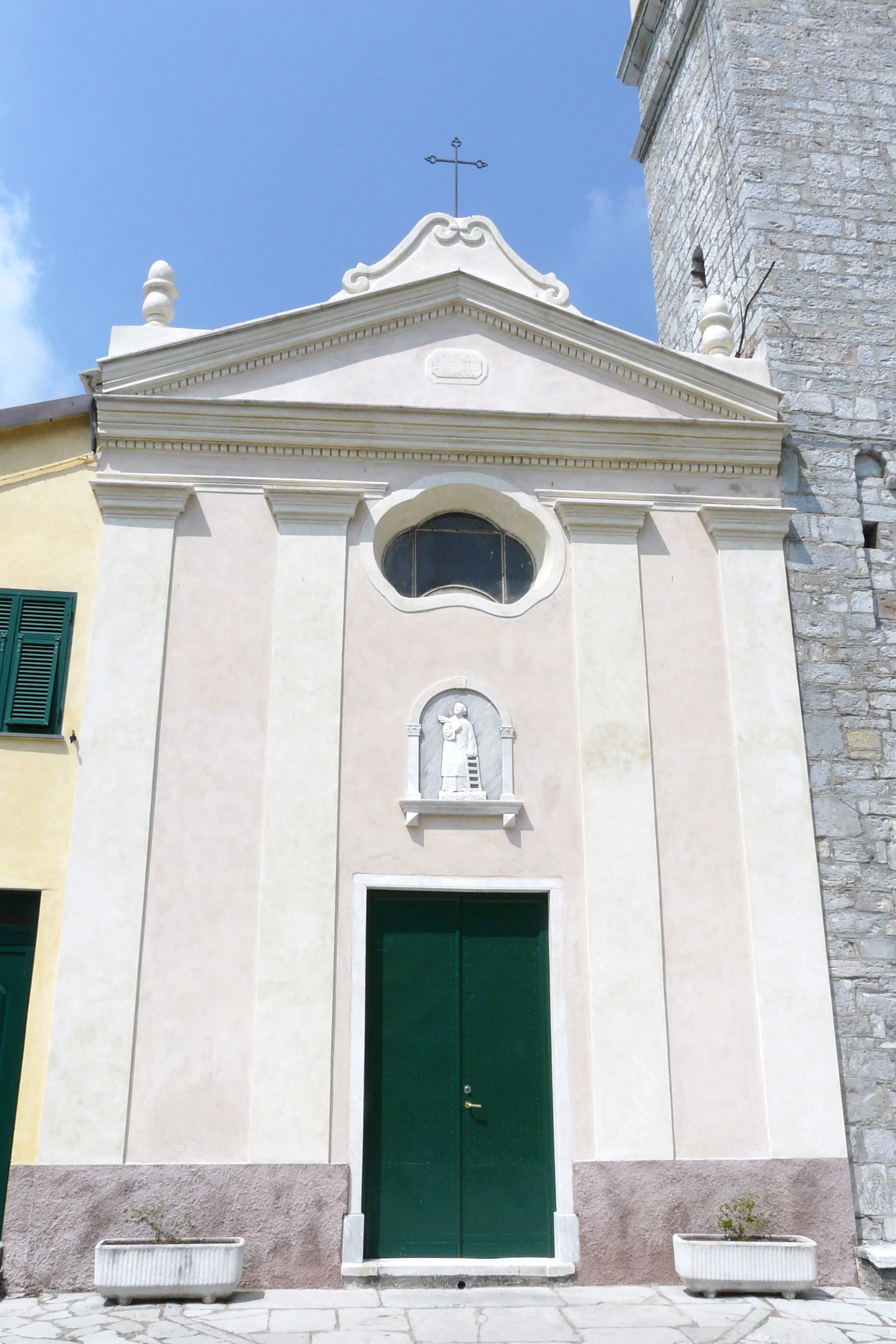 Photo showing: Chiesa di San Lorenzo, Arzeno, Ne, Liguria, Italia