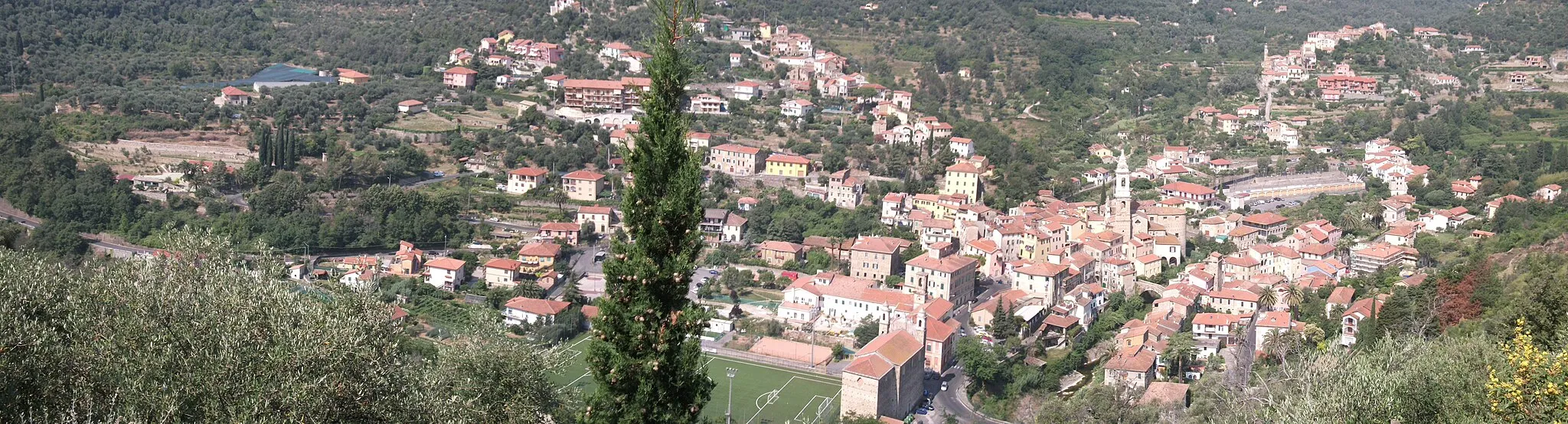 Photo showing: Panorama di Dolcedo