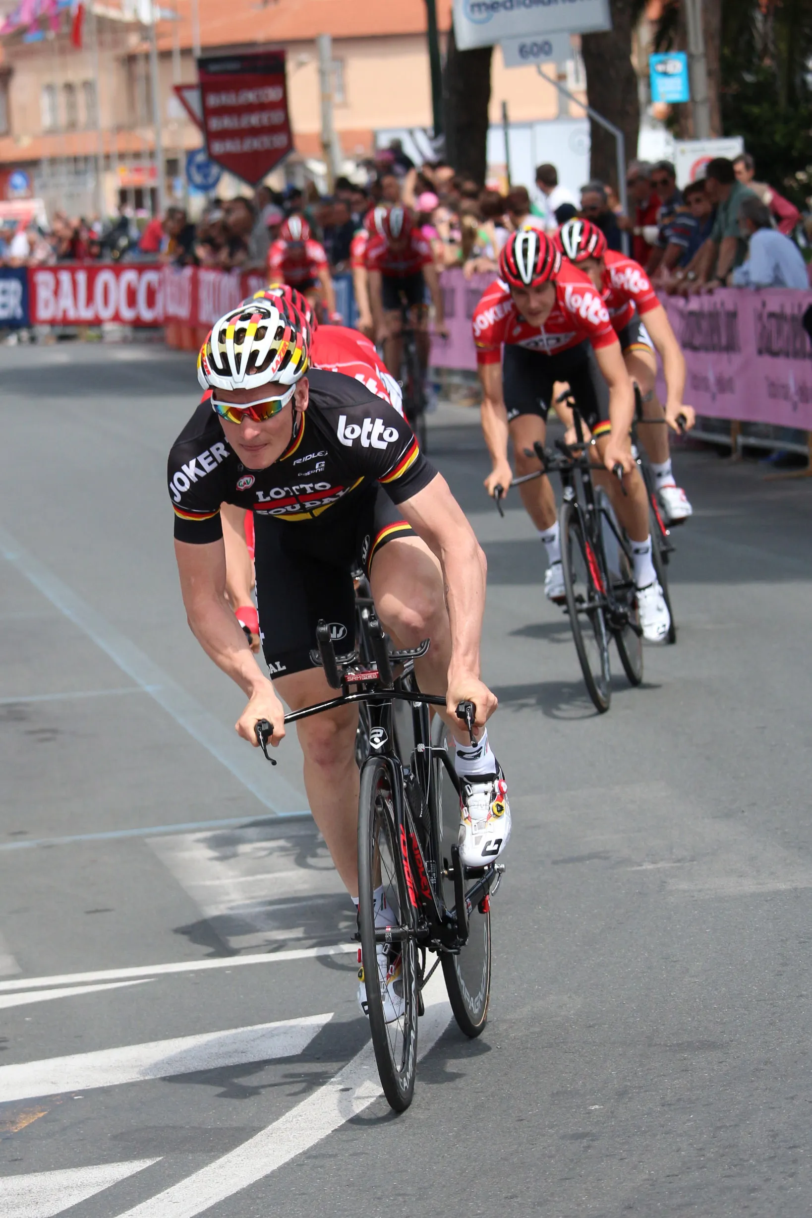 Photo showing: André Greipel before the first stage of Giro d'Italia 2015