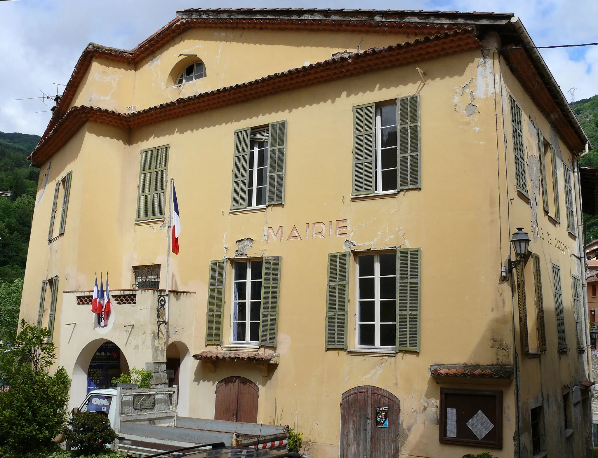 Photo showing: Lantosque - Mairie