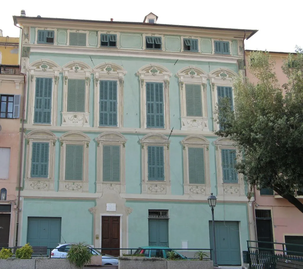 Photo showing: Palazzo Strafforello, Porto Maurizio, Imperia (Italy)