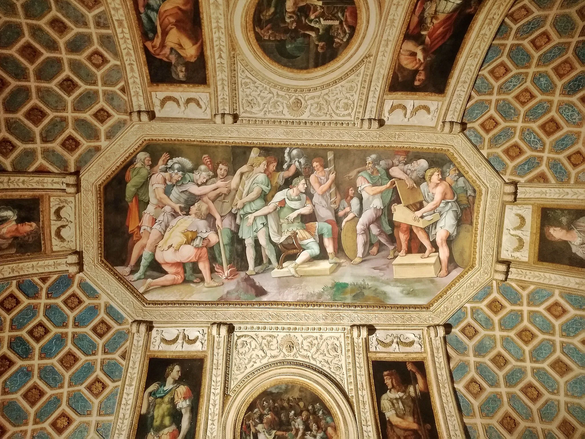 Photo showing: Camera degli Imperiatori, Palazzo del Tè, Mantua