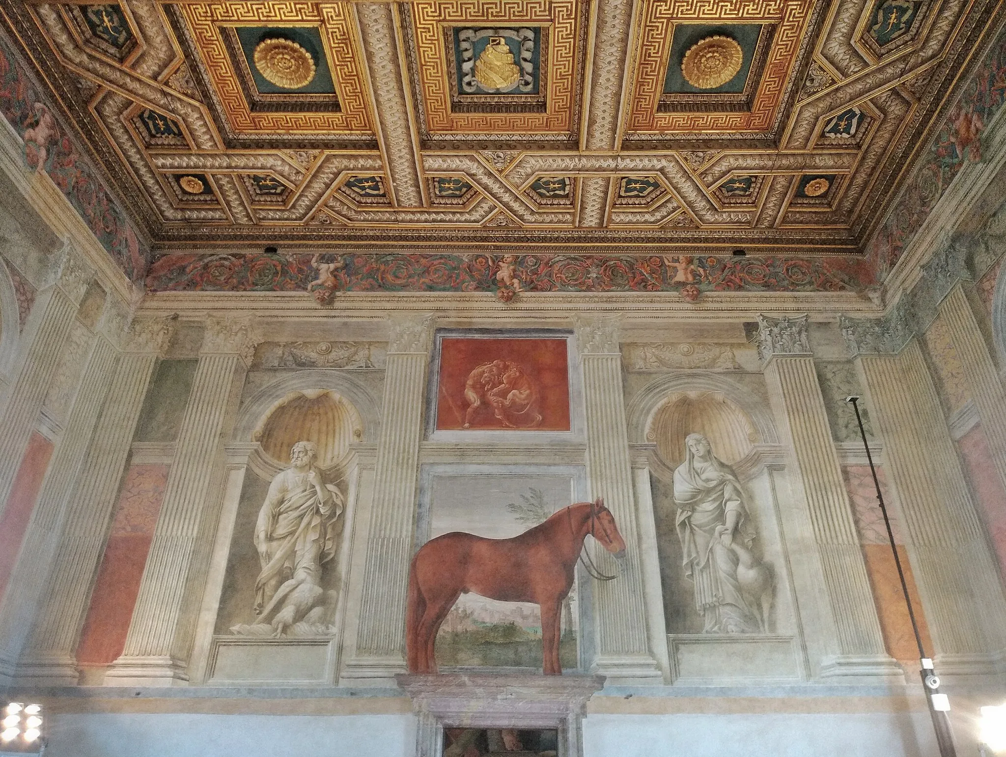 Photo showing: Salone dei Cavalli, Palazzo del Tè, Mantua