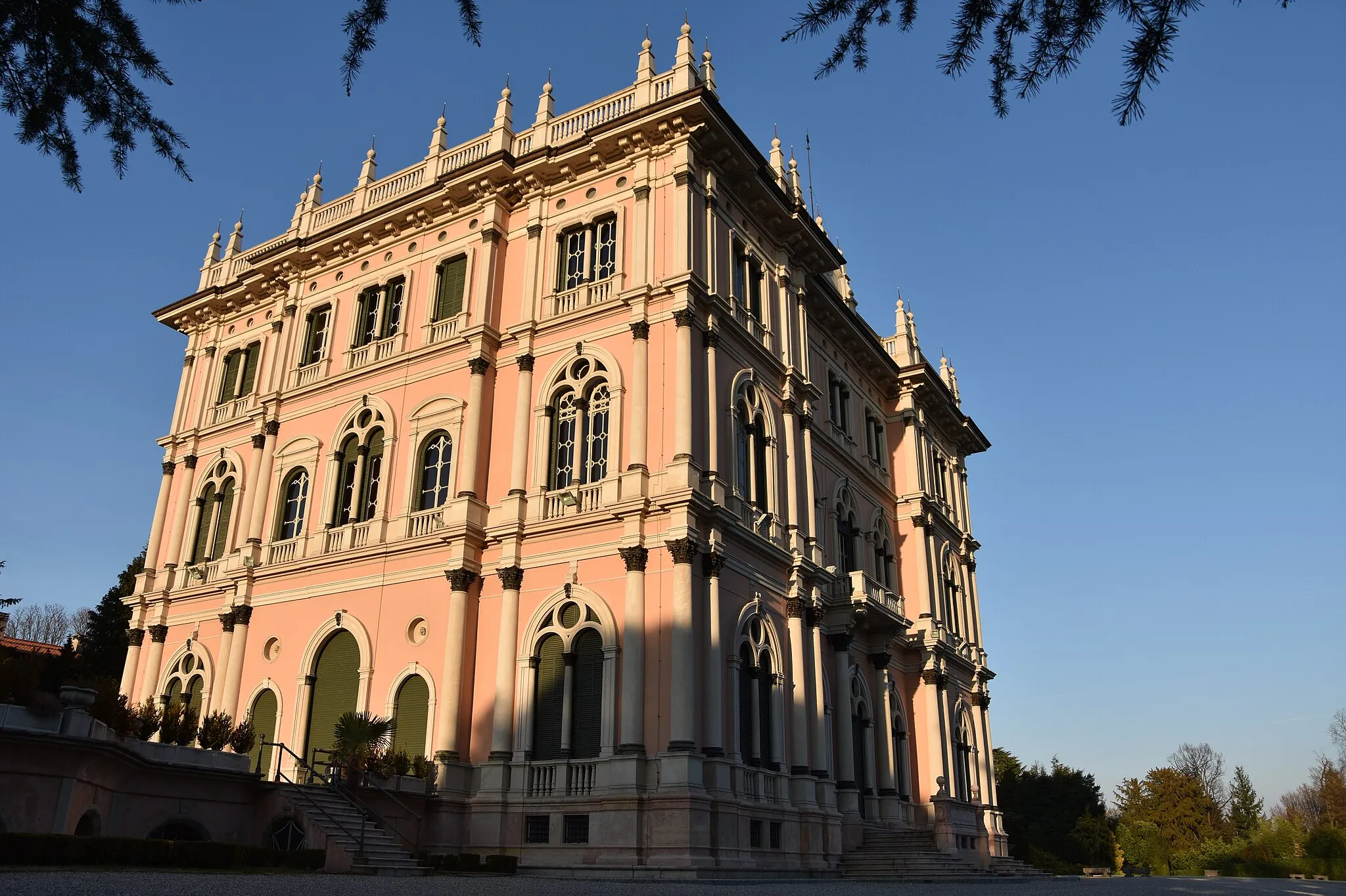 Photo showing: Villa Andrea Ponti in Varese, Italy.