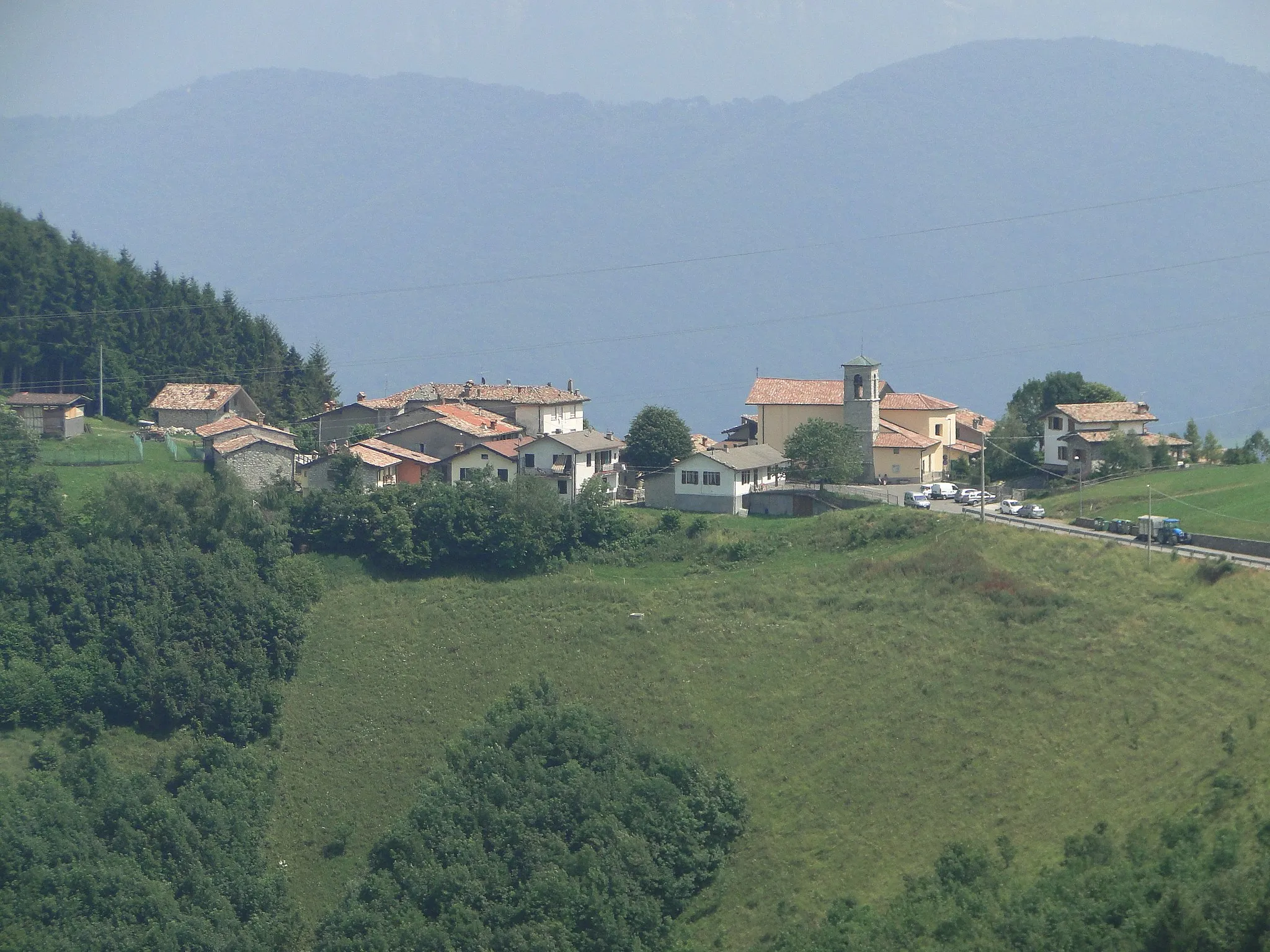 Photo showing: Vista di Ganda, fraz. di Aviatico (BG).