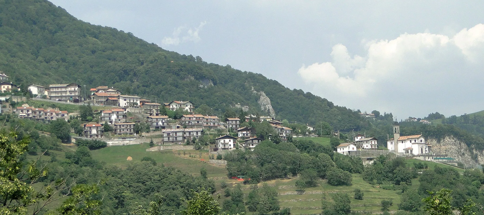 Photo showing: Vista di Amora, fraz. di Aviatico (BG)