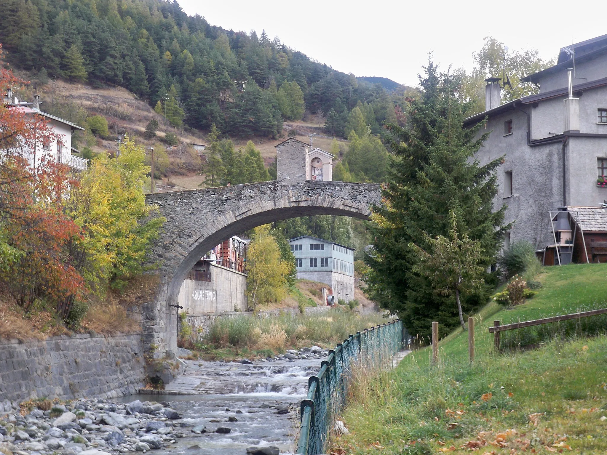 Photo showing: Combo bridge in Bormio (SO), Italy