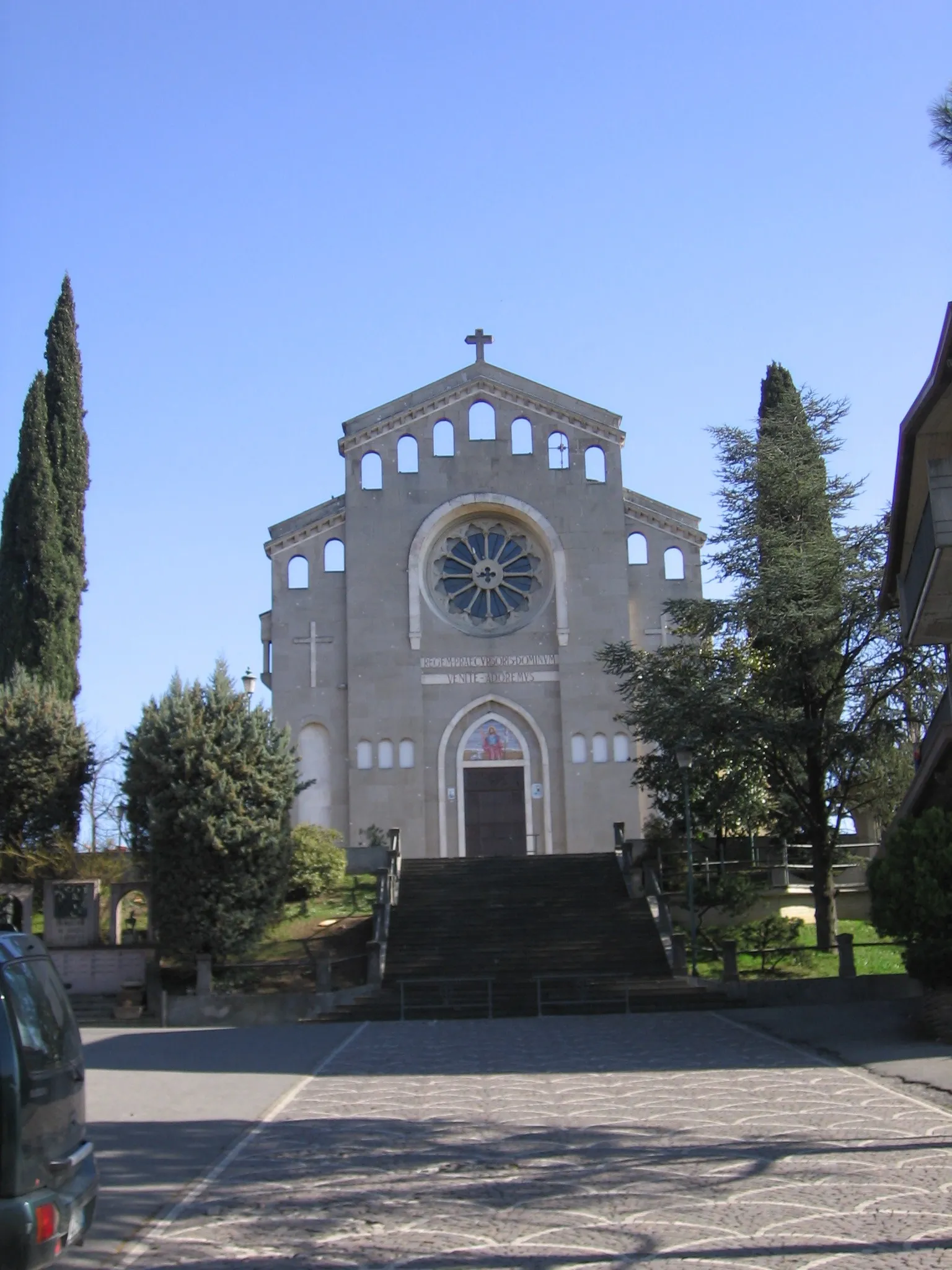 Photo showing: Chiesa di San Giovanni nei Boschi, Tribulina, Scanzorosciate, Bergamo, Italy
