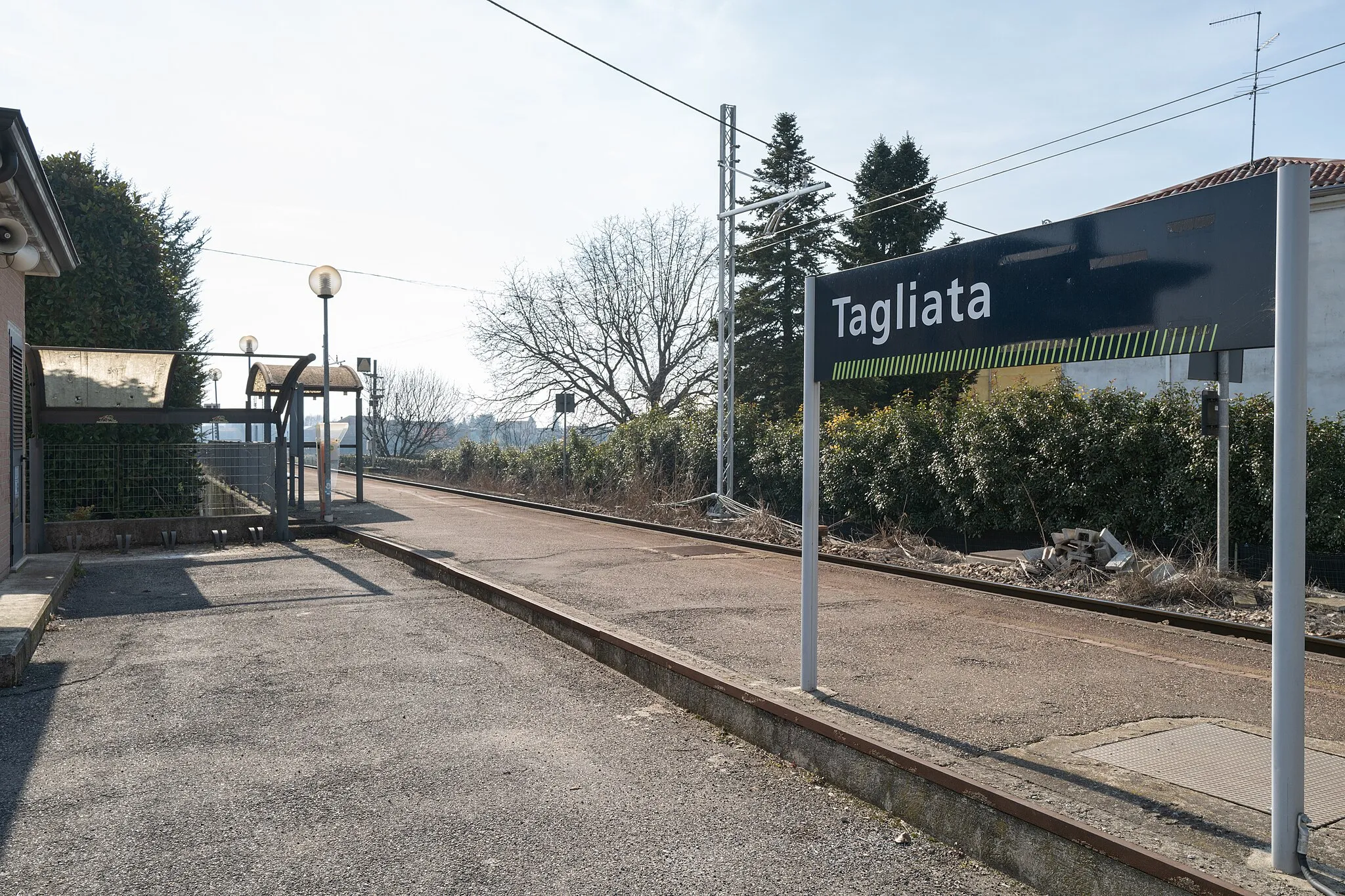 Photo showing: Stazione di Tagliata - Tagliata, Guastalla, Reggio Emilia, Italia