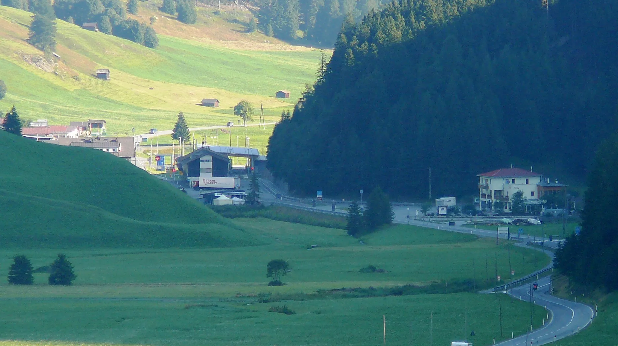 Photo showing: Dogana passo Resia