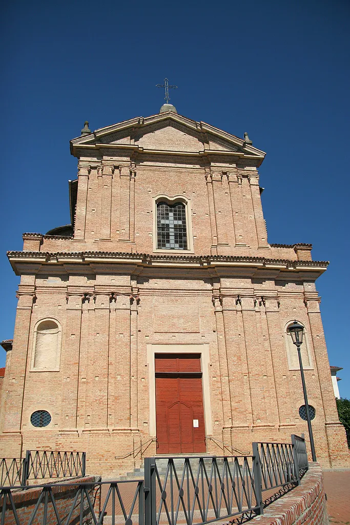 Photo showing: Valle San Bartolomeo, frazione di Alessandria: la Chiesa parrocchiale di San Bartolomeo.