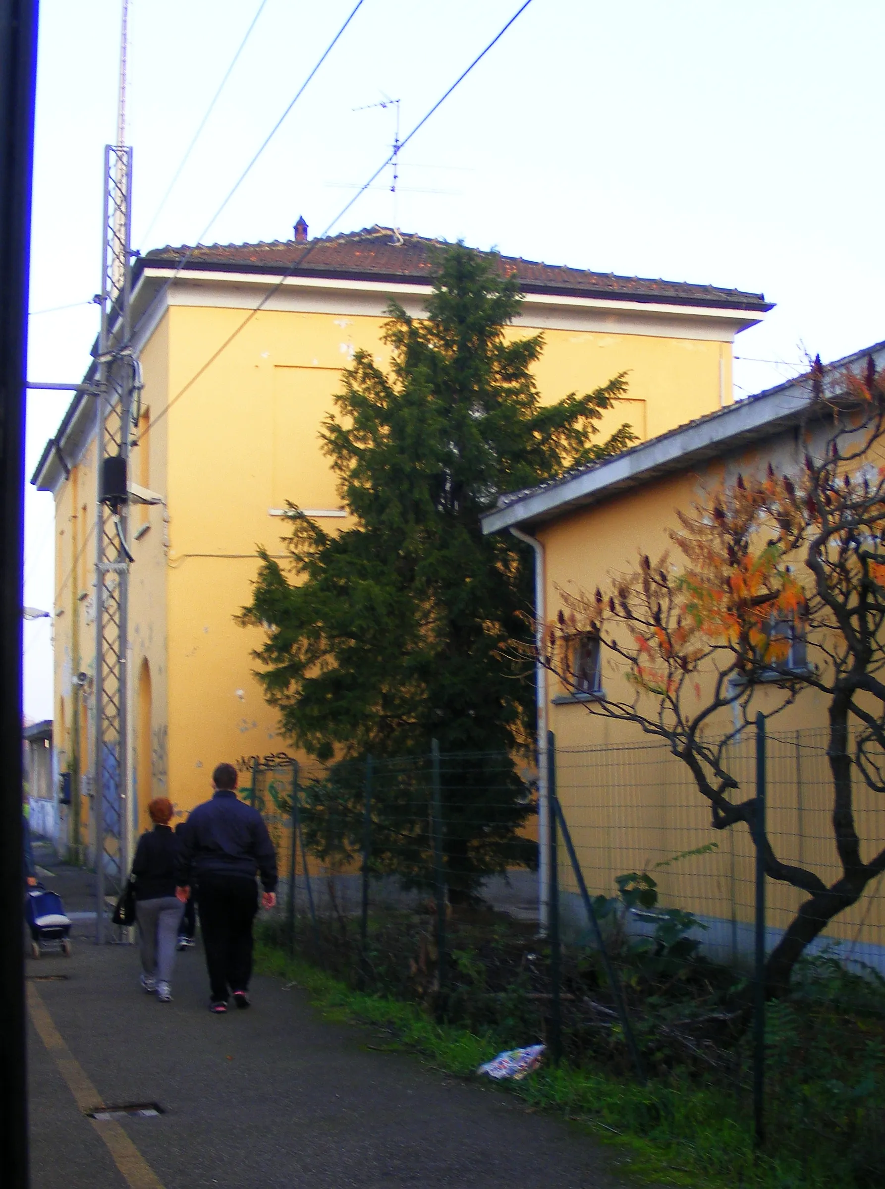 Photo showing: vecchio (Alessandria, Italy): train station