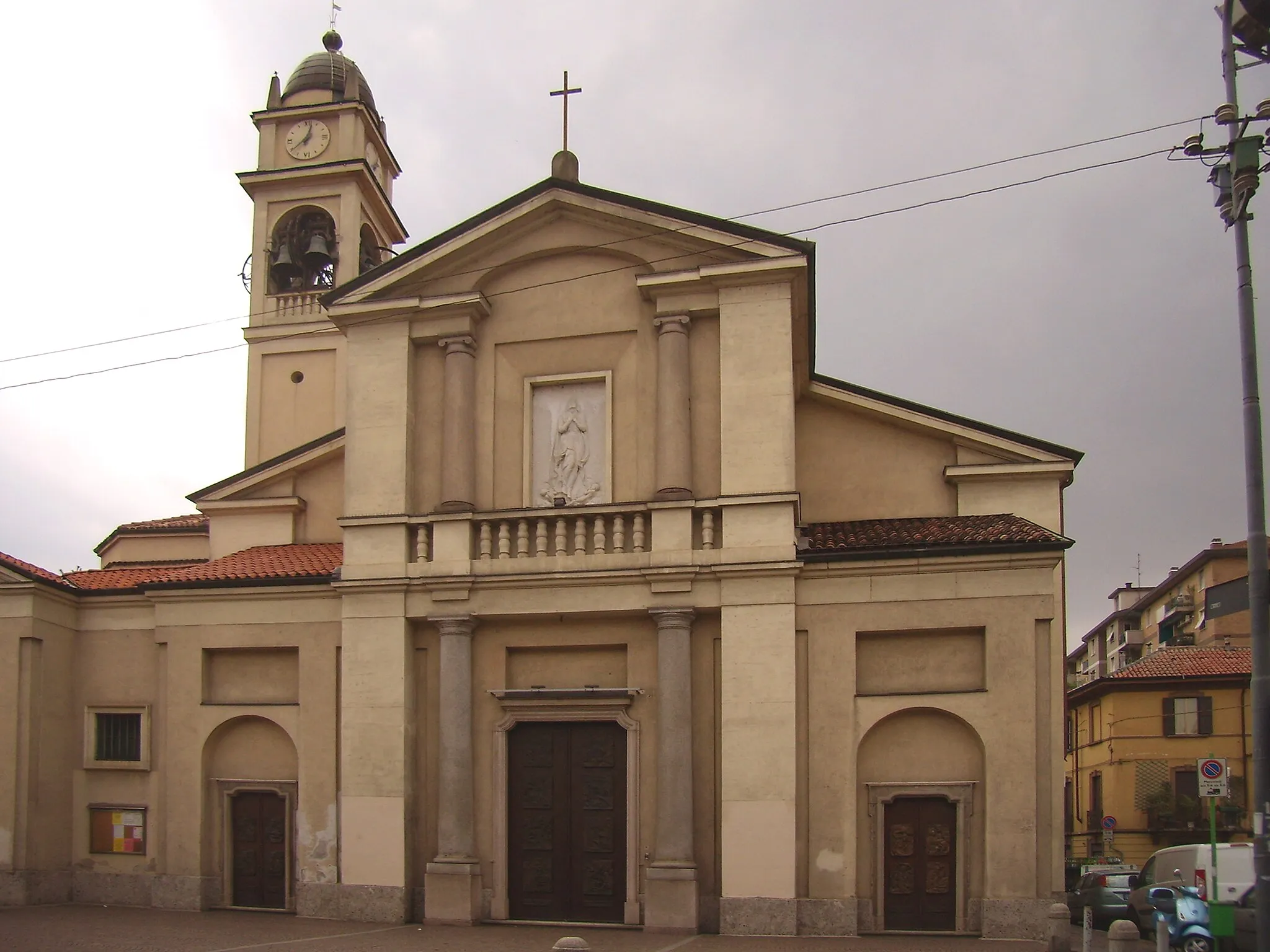 Photo showing: Milano, chiesa parrocchiale della Beata Vergine Assunta in Bruzzano.