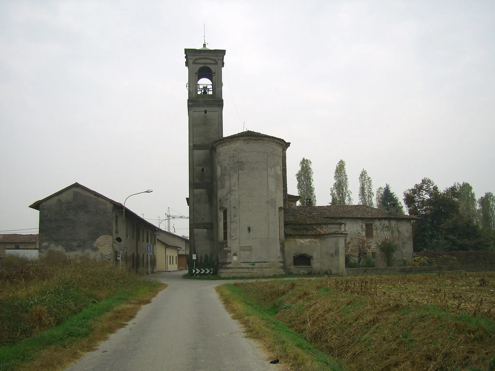 Photo showing: Panorama di Casolate, fraz. di Zelo Buon Persico (LO)