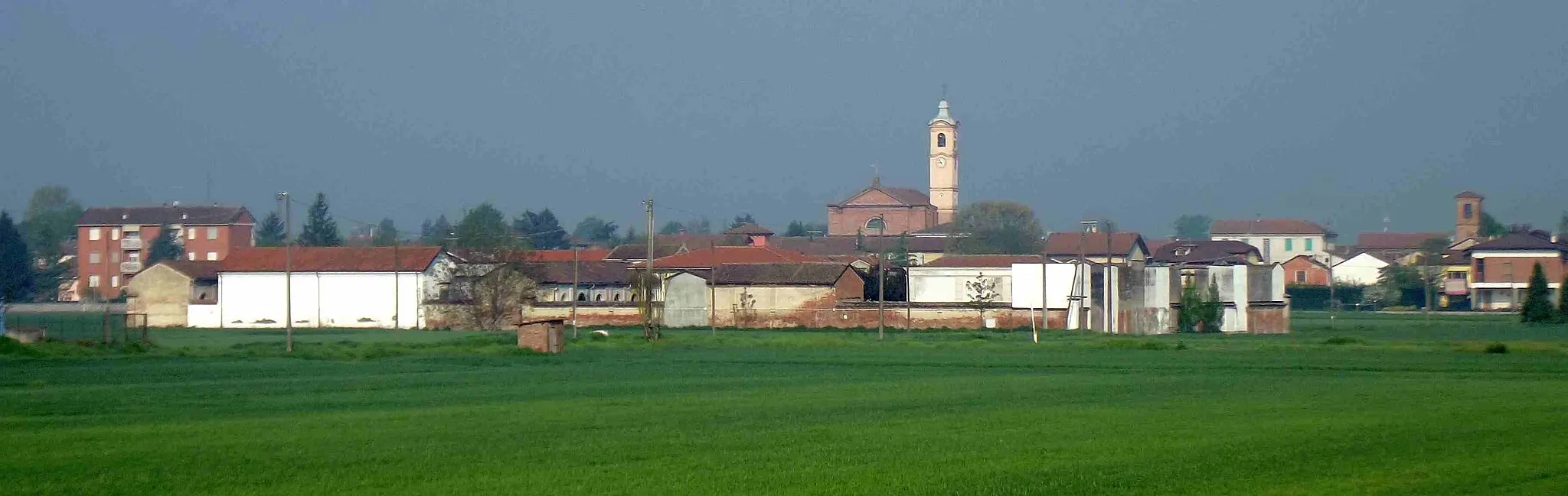 Photo showing: Cantalupo di Alessandria: panorama from the former national road n. 30