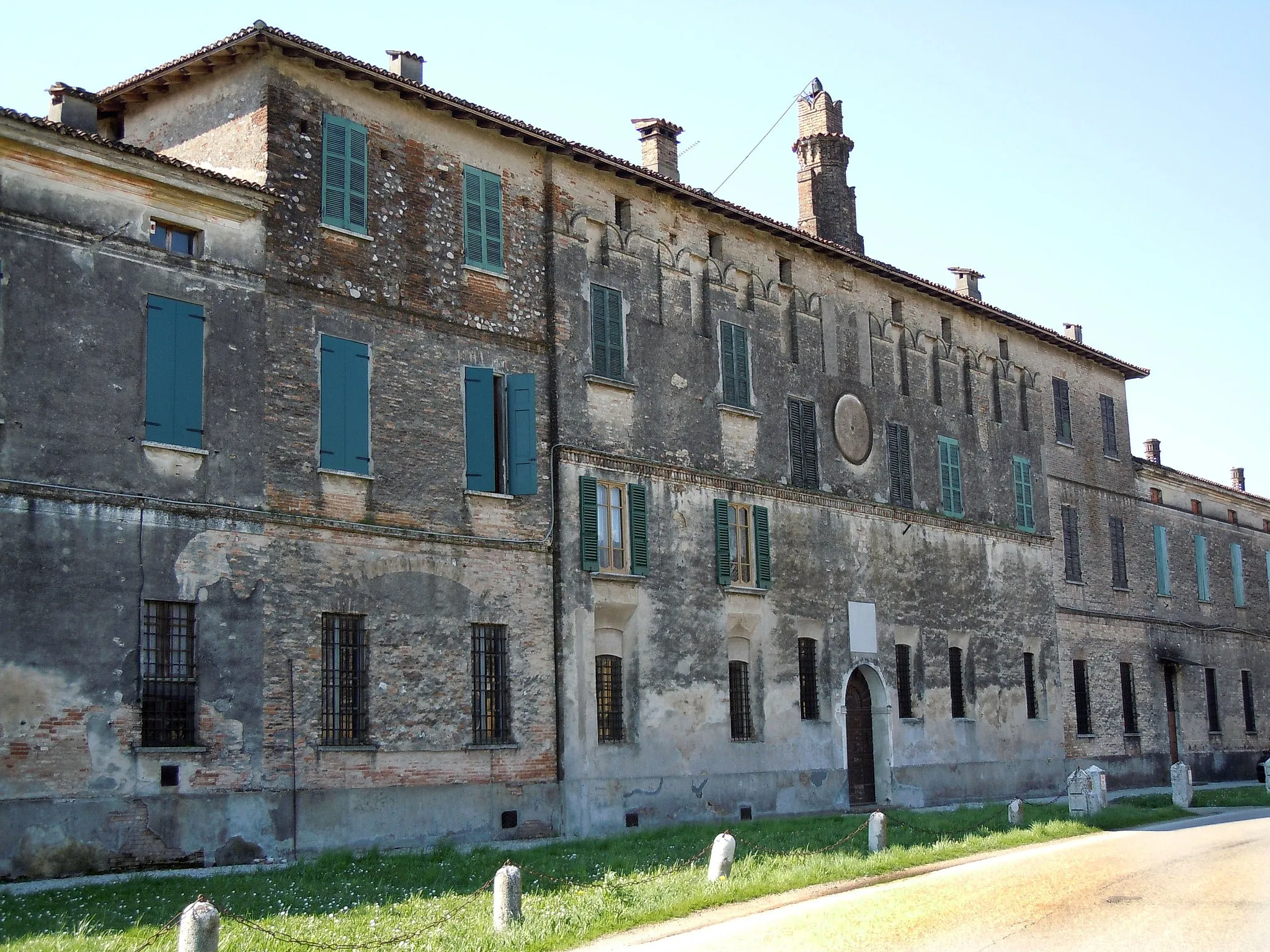 Photo showing: San Martino Gusnago, palazzo Secco-Pastore.