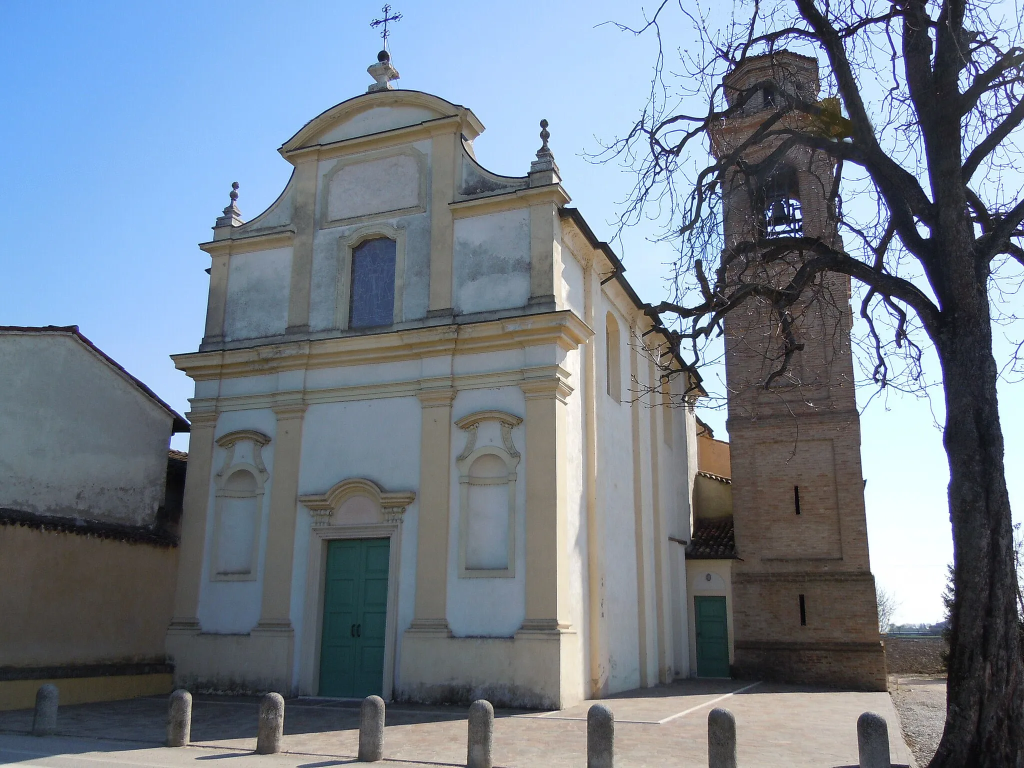 Photo showing: Rebecco, chiesa parrocchiale.