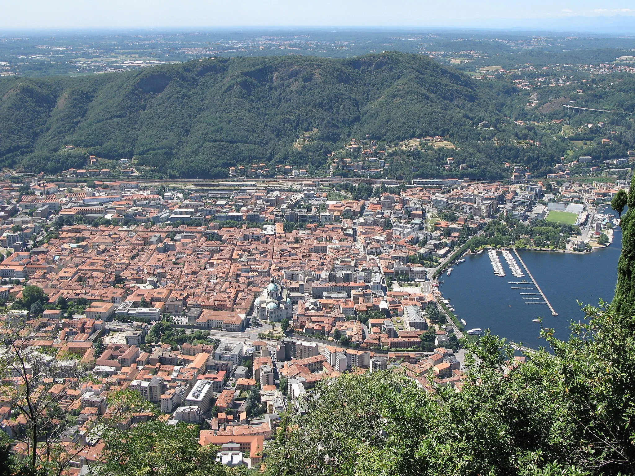 Photo showing: Como panorama from Brunate