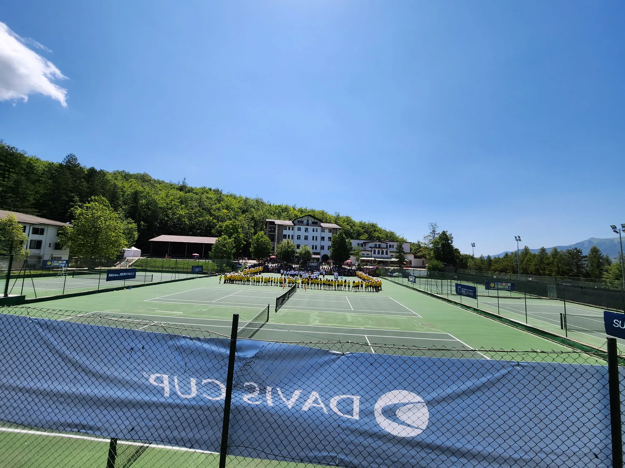 Photo showing: Tennis