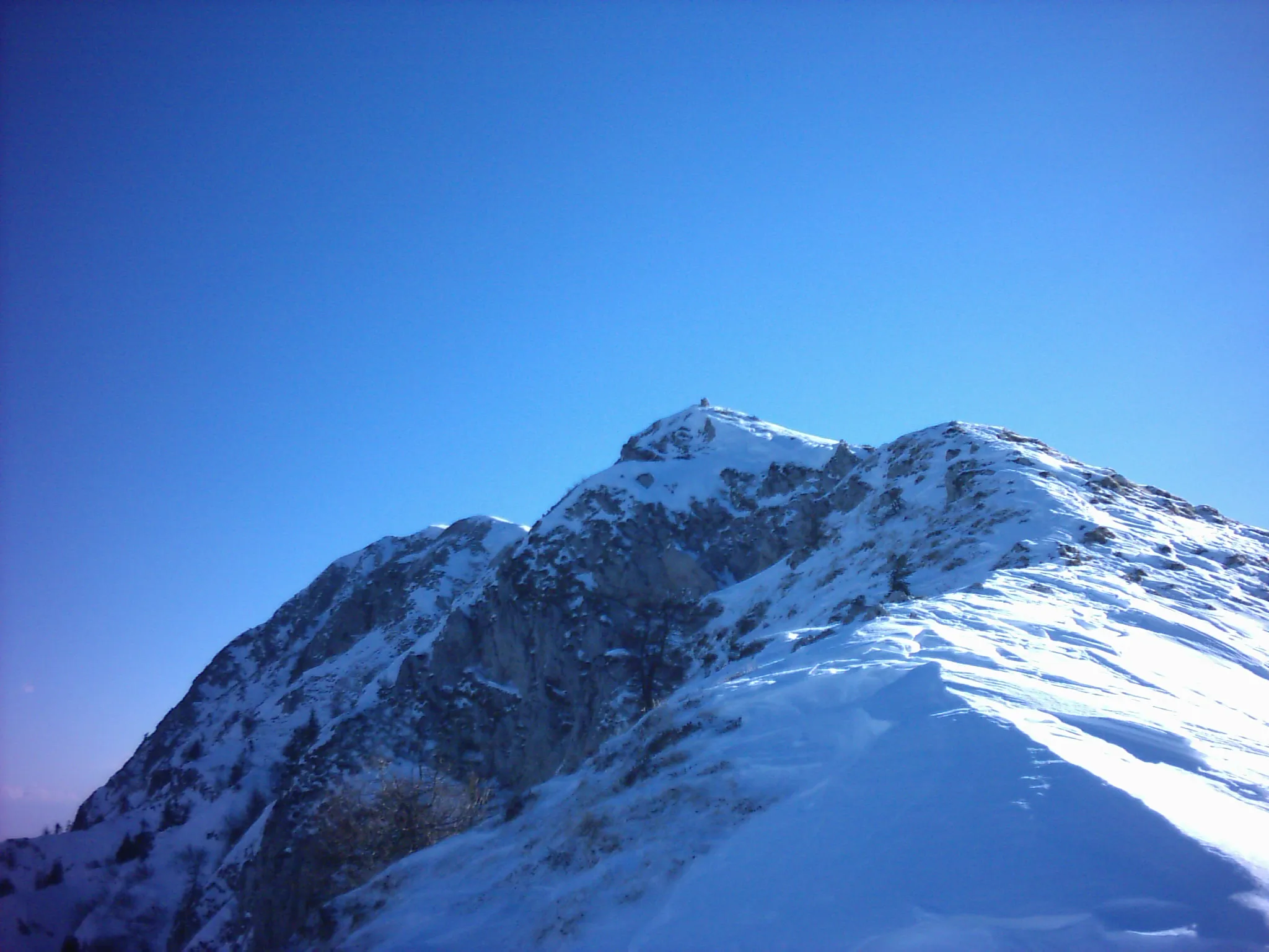 Photo showing: Mount Guglielmo or Gölem (1957 m): Dosso Pedalta, the highest summit of the mountain