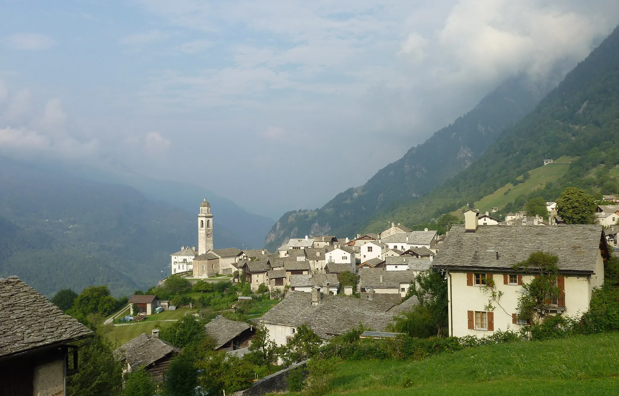 Photo showing: de:Soglio GR: