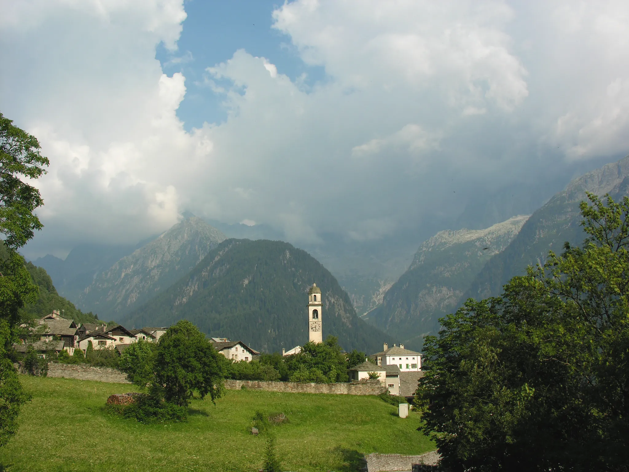 Photo showing: Switzerland, Graubünden, Soglio in Val Bregaglia