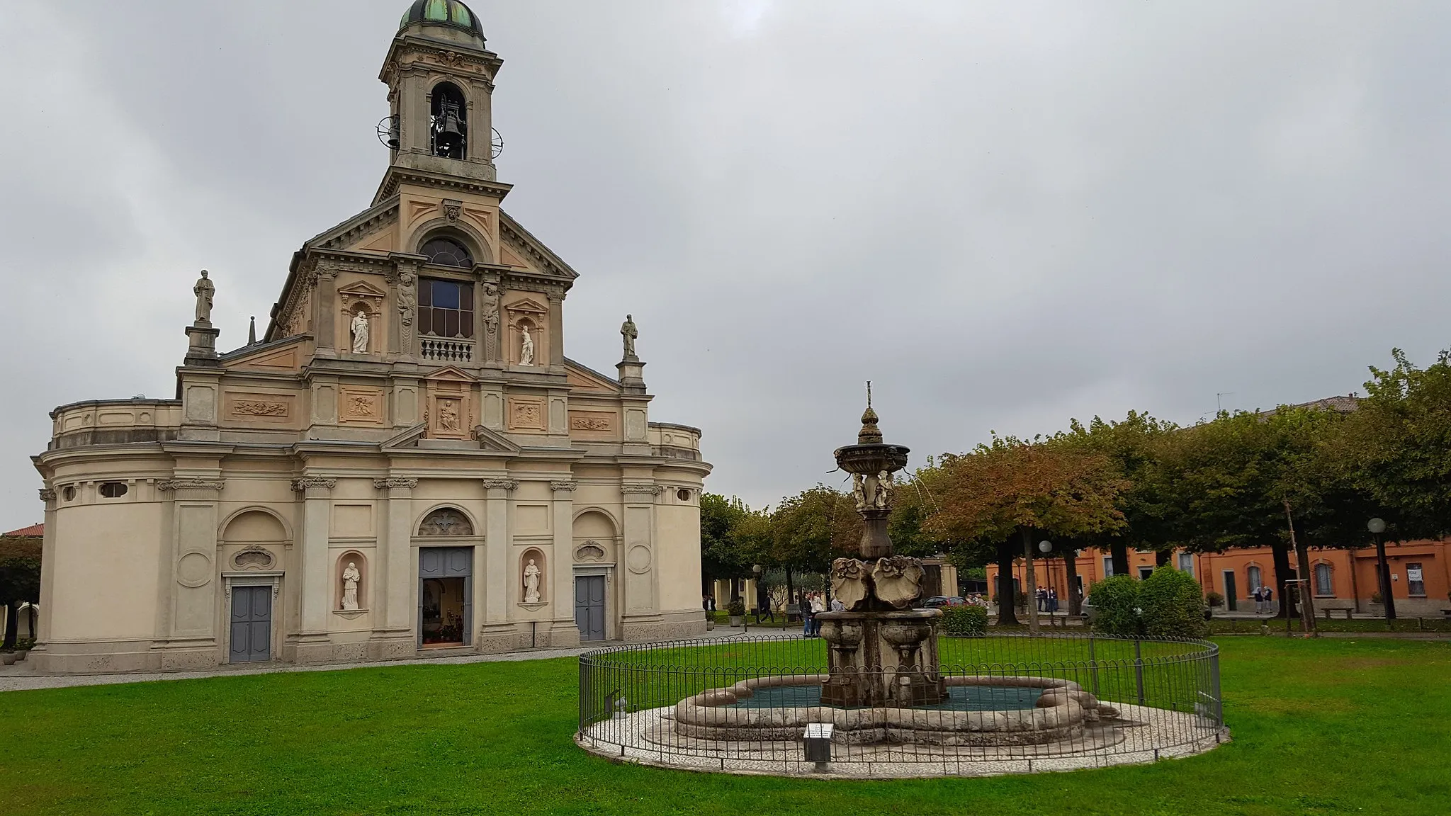 Photo showing: Stezzano -  Santuario Madonna dei Campi

Stezzano -  Santuario Madonna dei Campi