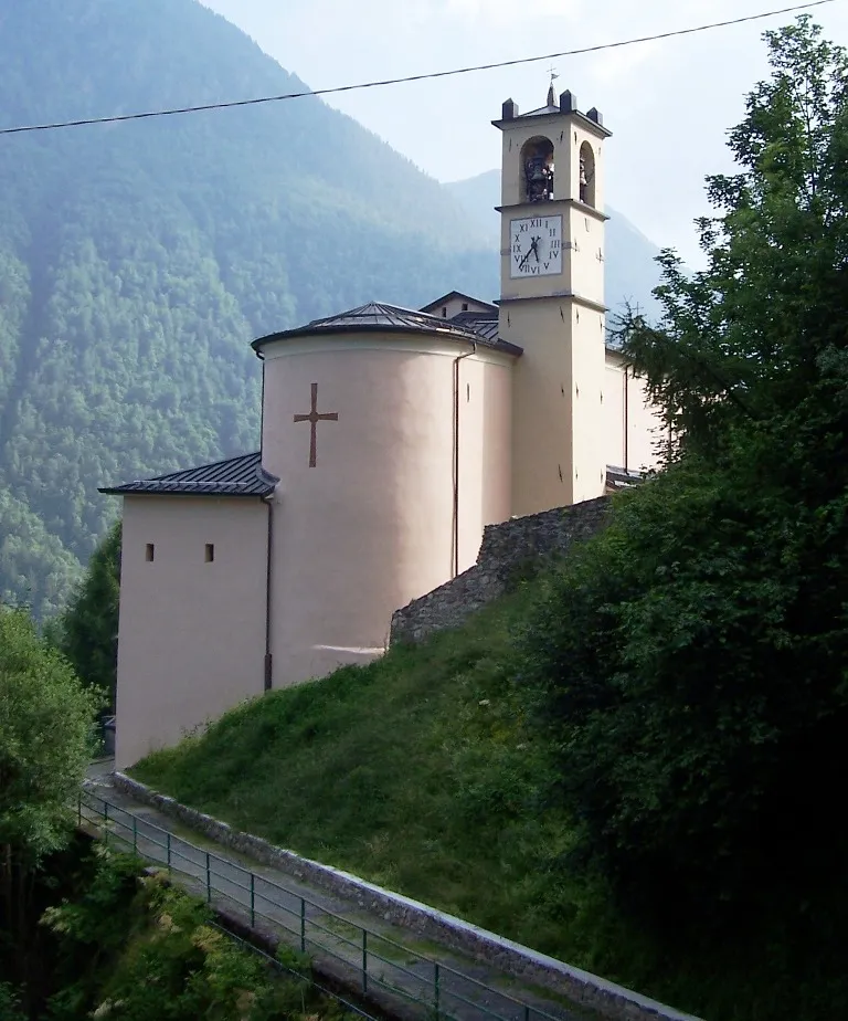 Photo showing: Church of St Anthony of Padua. Grumello, Paisco Loveno, Val Camonica