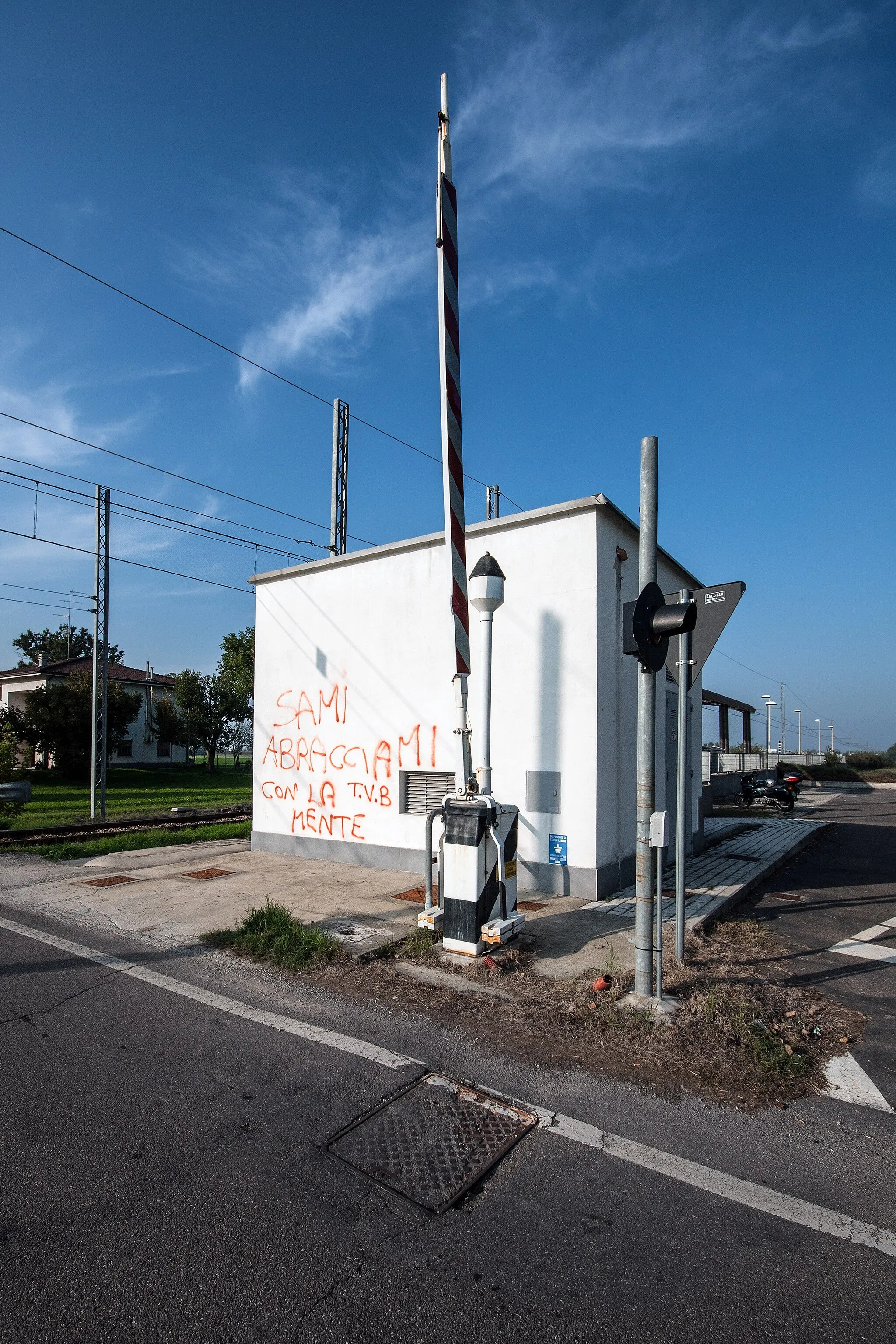 Photo showing: Train Station - Pratofontana, Reggio Emilia, Italy