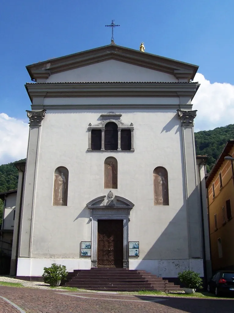 Photo showing: Church of St Anthony the Great. Pian Camuno, Val Camonica