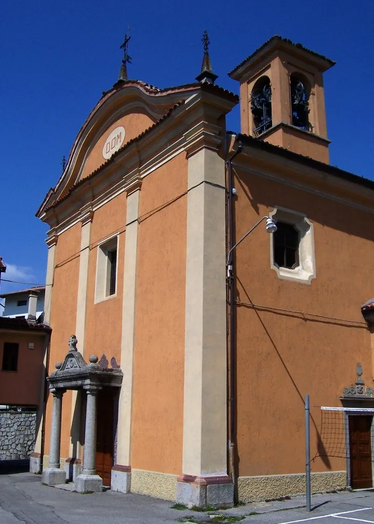 Photo showing: Church St Bernard from Siena. Vissone, Pian Camuno, Val Camonica
