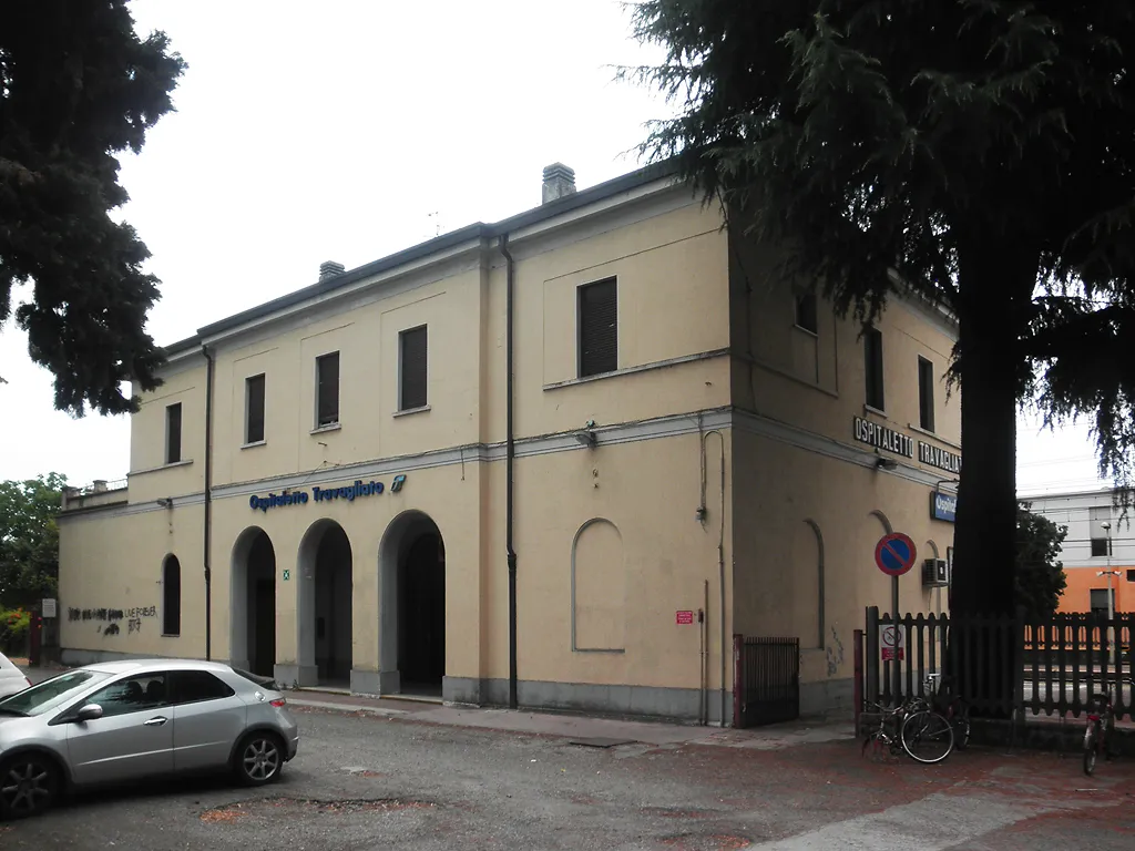Photo showing: Stazione ferroviaria di Ospitaletto-Travagliato.