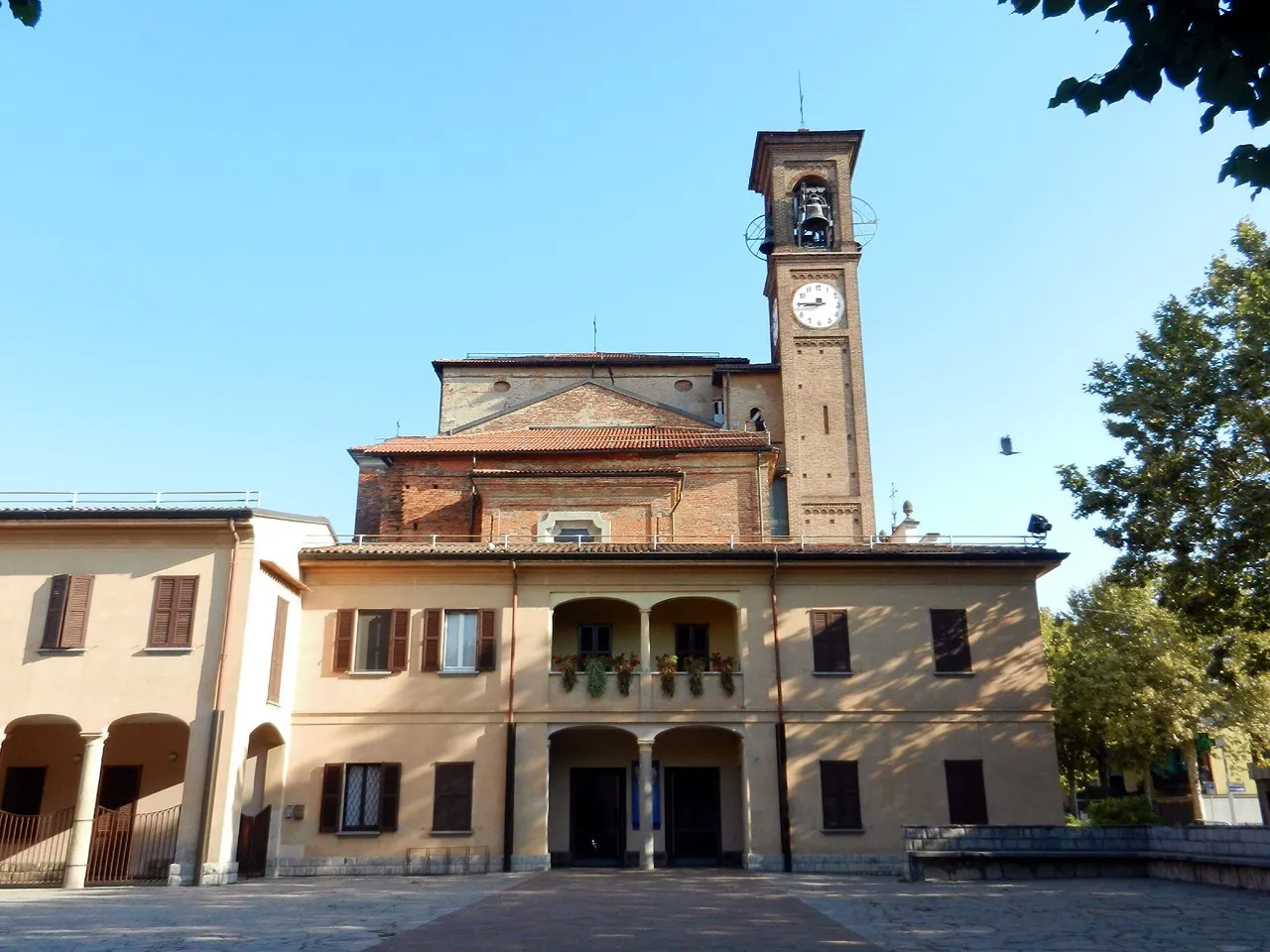 Photo showing: Pessano con Bornago - Chiesa Parrocchiale dei Ss. Vitale e Valeria