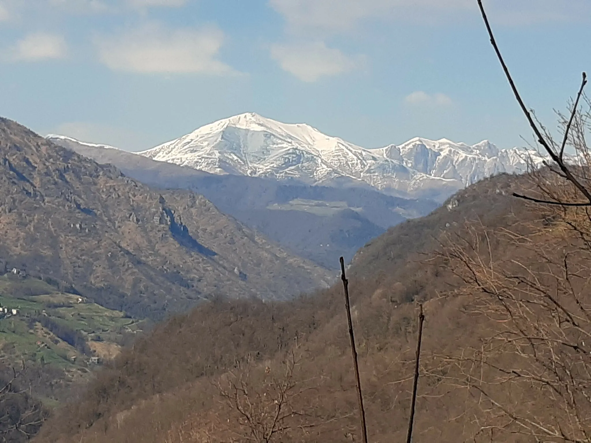 Photo showing: Monte Campione visto dalla Val Trompia