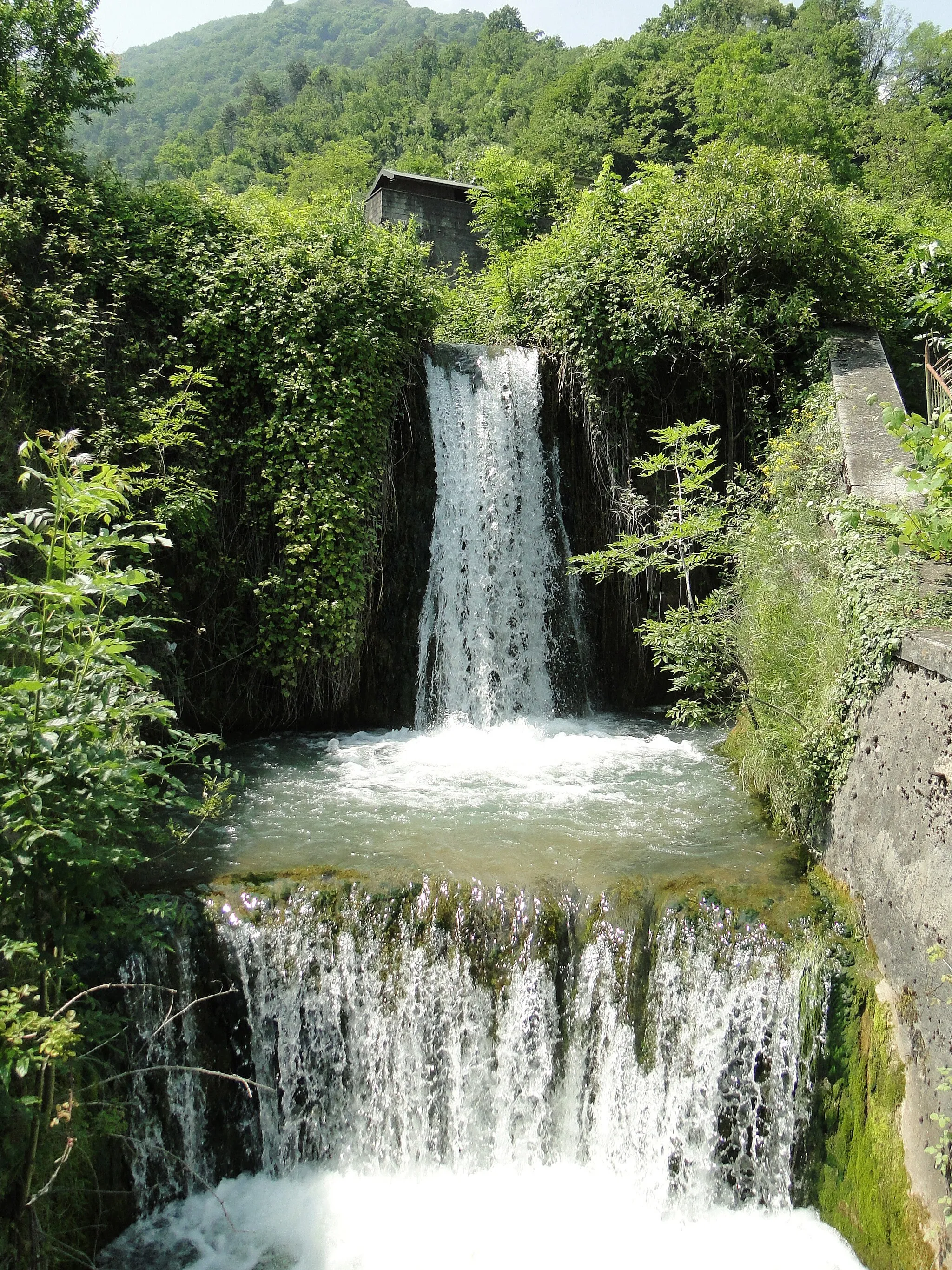 Photo showing: torrente Rovaro, tra Gazzaniga ed Albino (BG), Italia