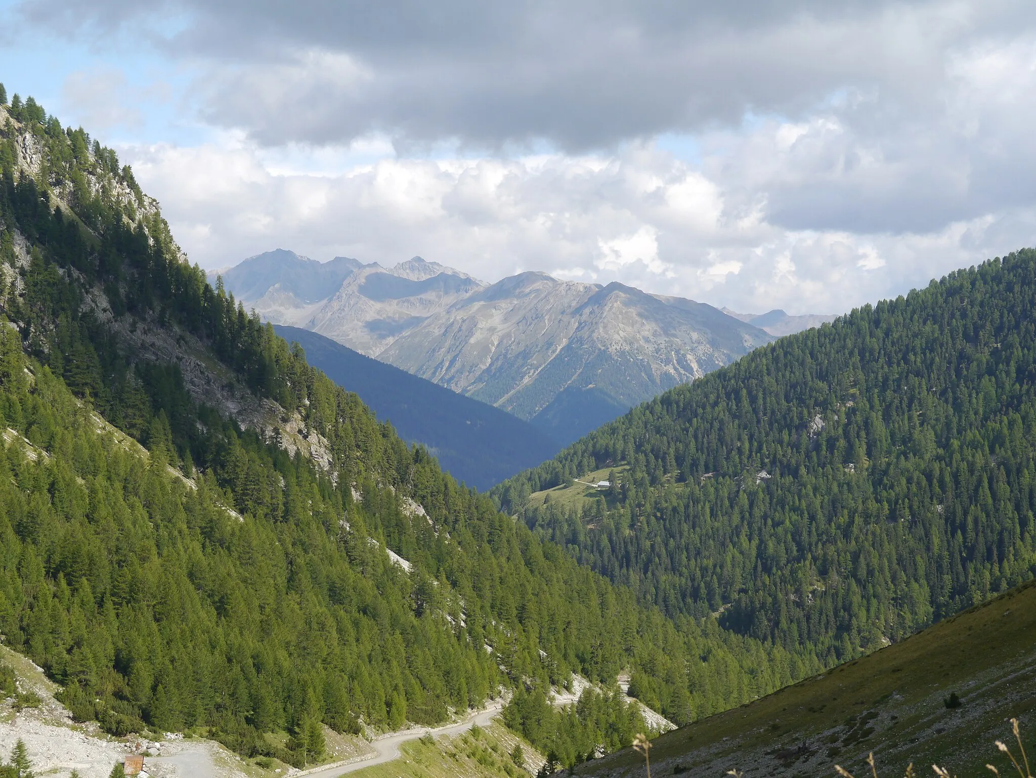 Photo showing: Umbrail Pass, Canton of Graubünden, Switzerland