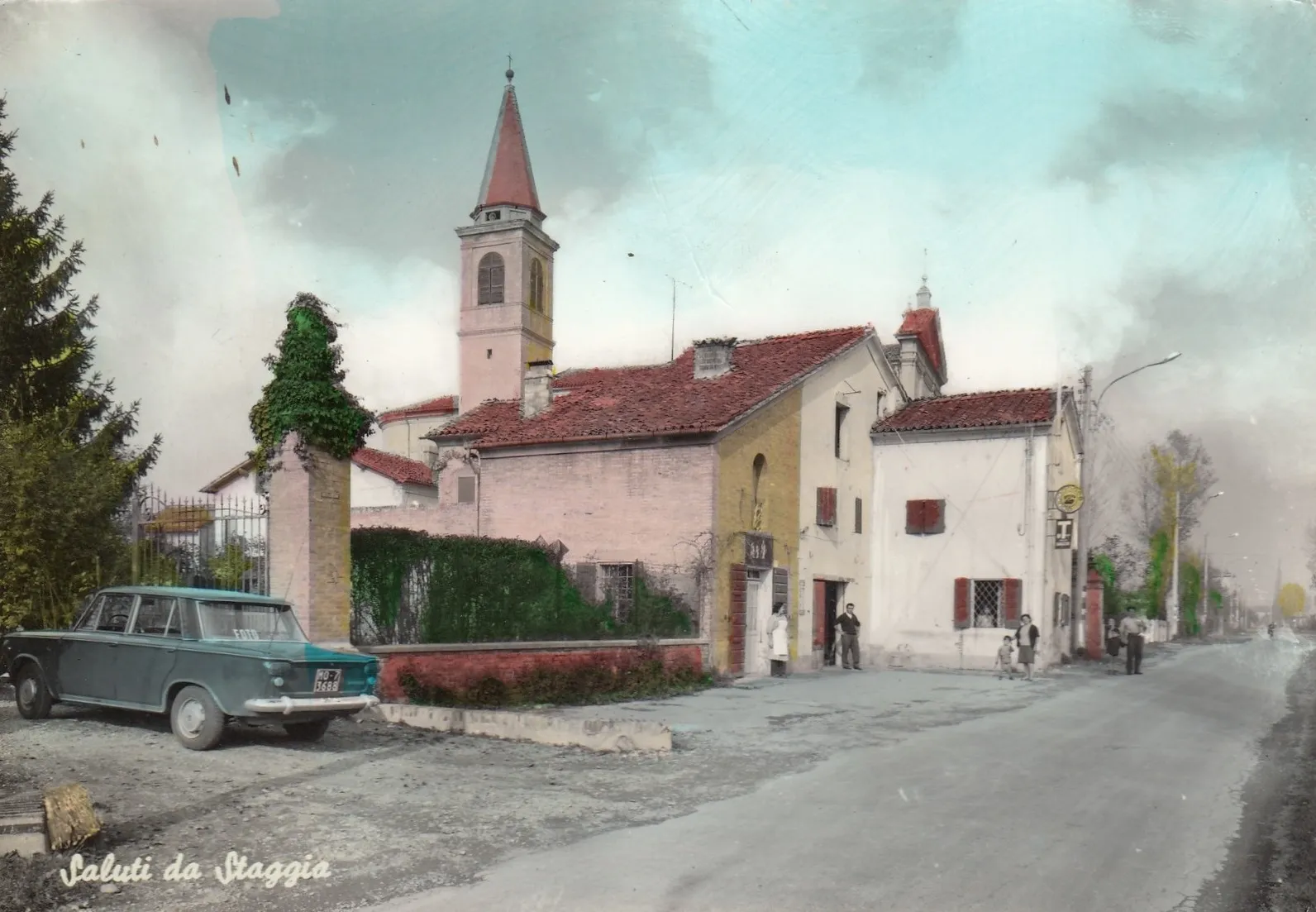 Photo showing: Saluti da Staggia