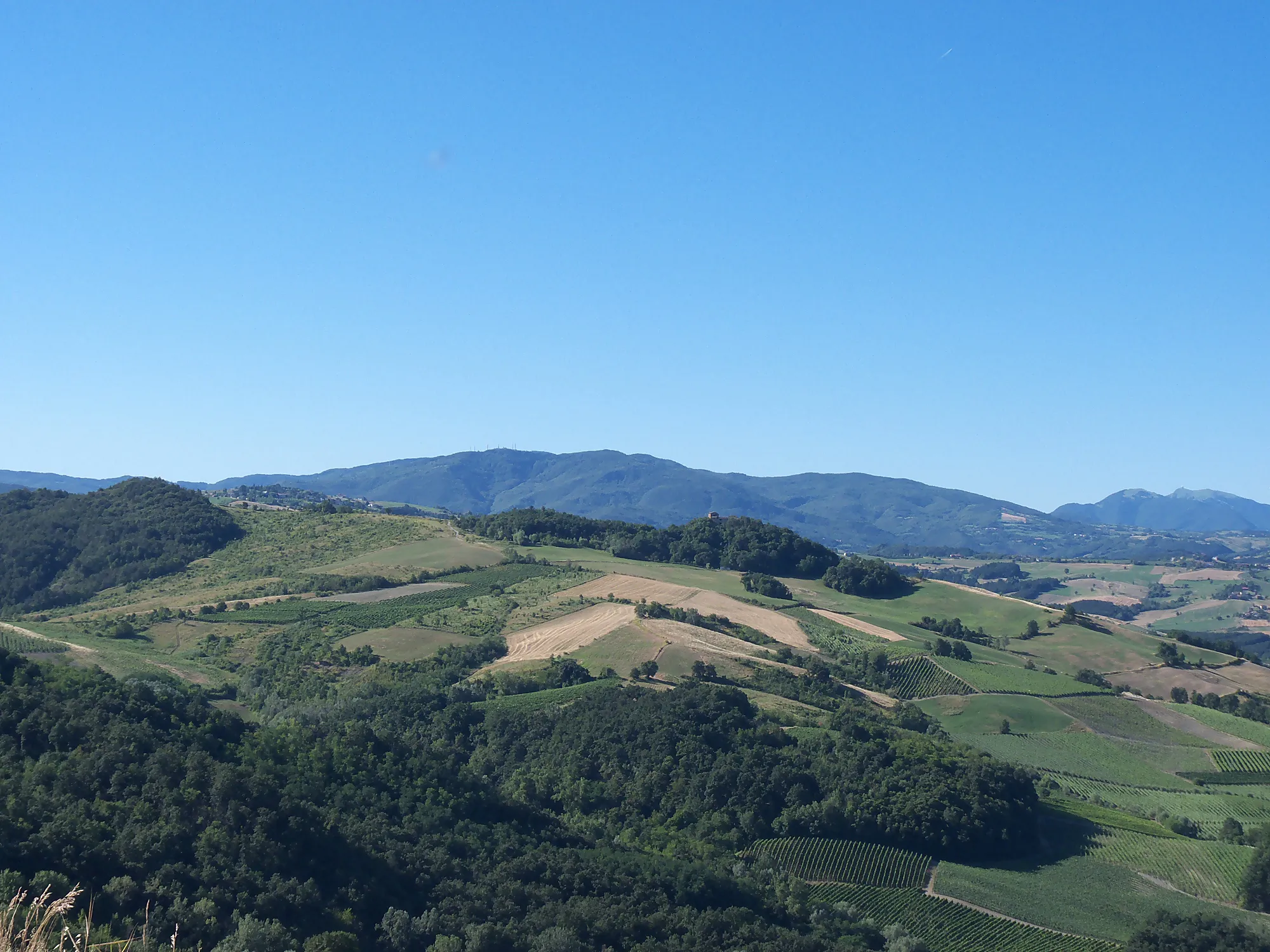 Photo showing: Vista verso Sud, dal Belvedere