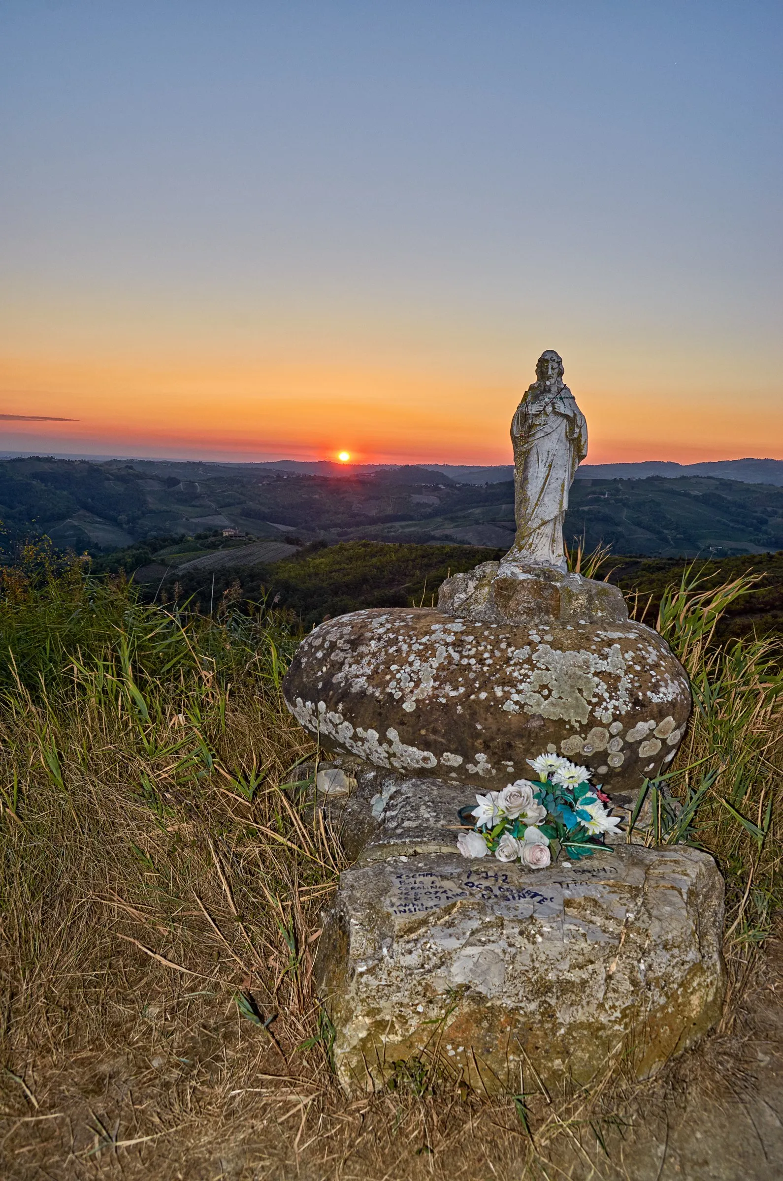 Photo showing: Statuetta del Cristo sulla Costa del Vento