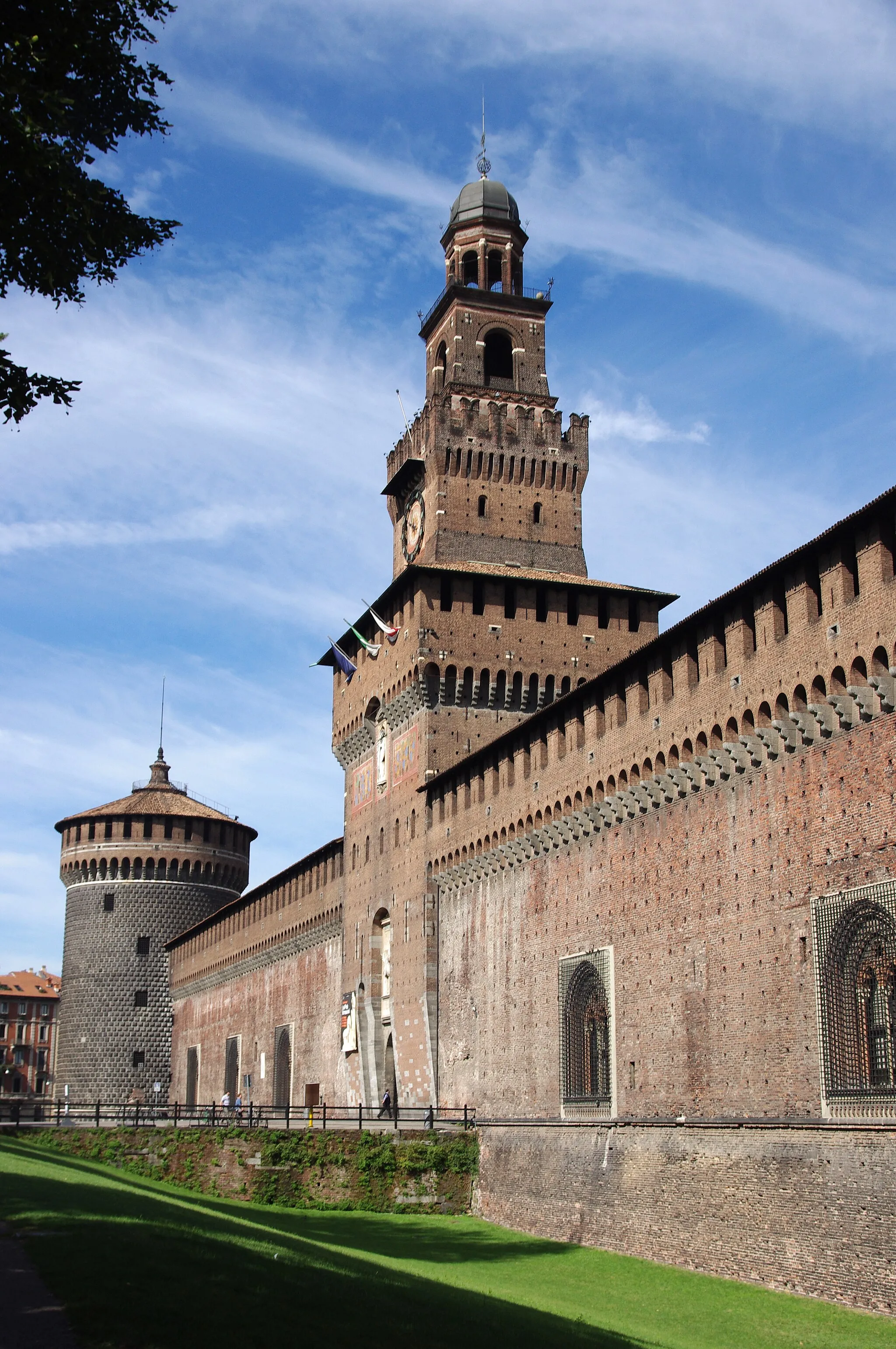 Photo showing: Castello Sforzesco in Milan