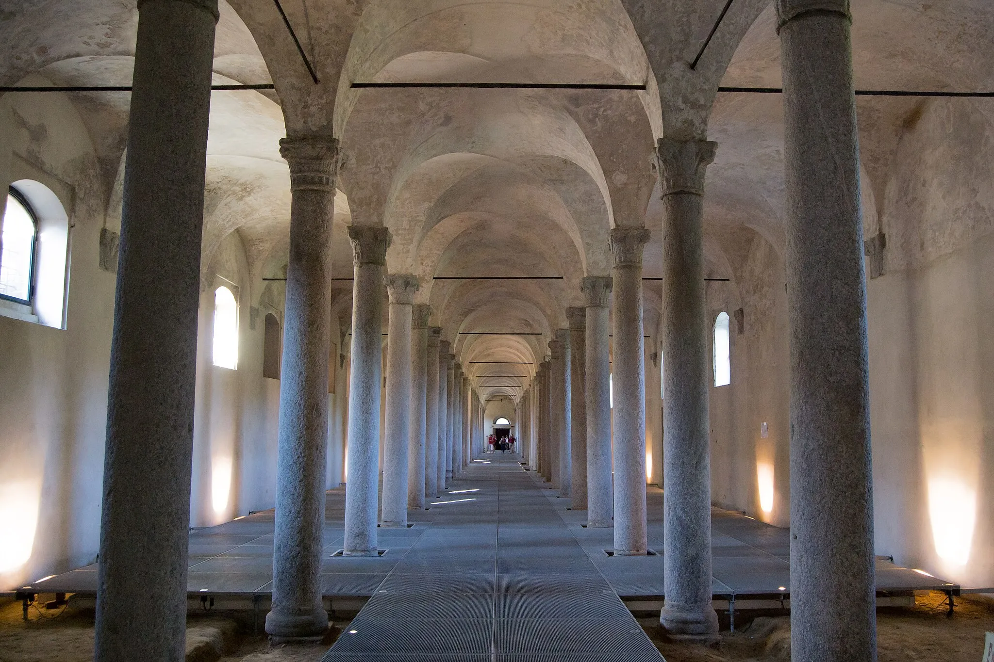 Photo showing: Horsestable of Sforza Castle in Vigevano
