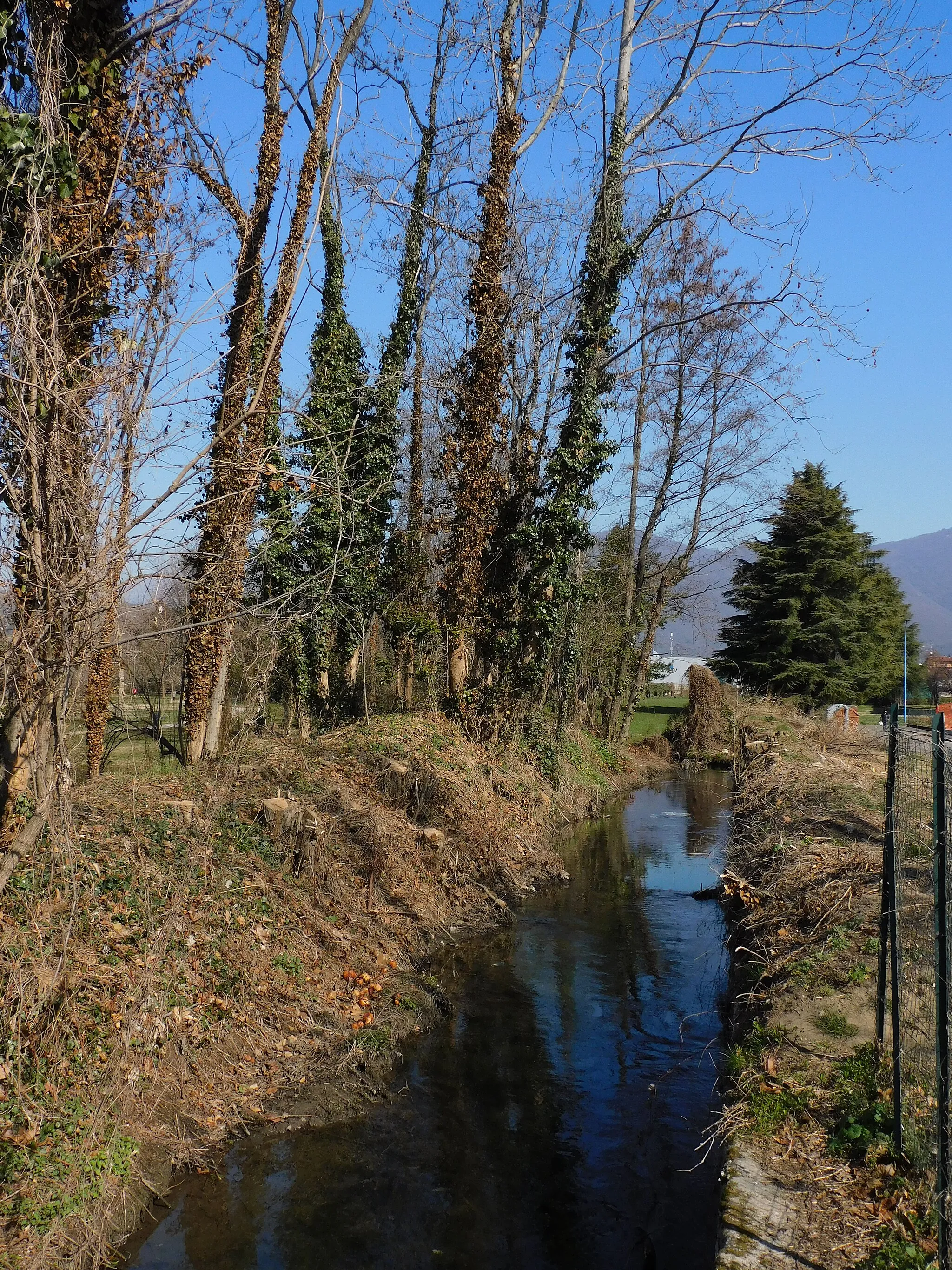 Photo showing: Il vaso Fiume Grande Superiore nel parco Giovanni Marcolini a San Bartolomeo