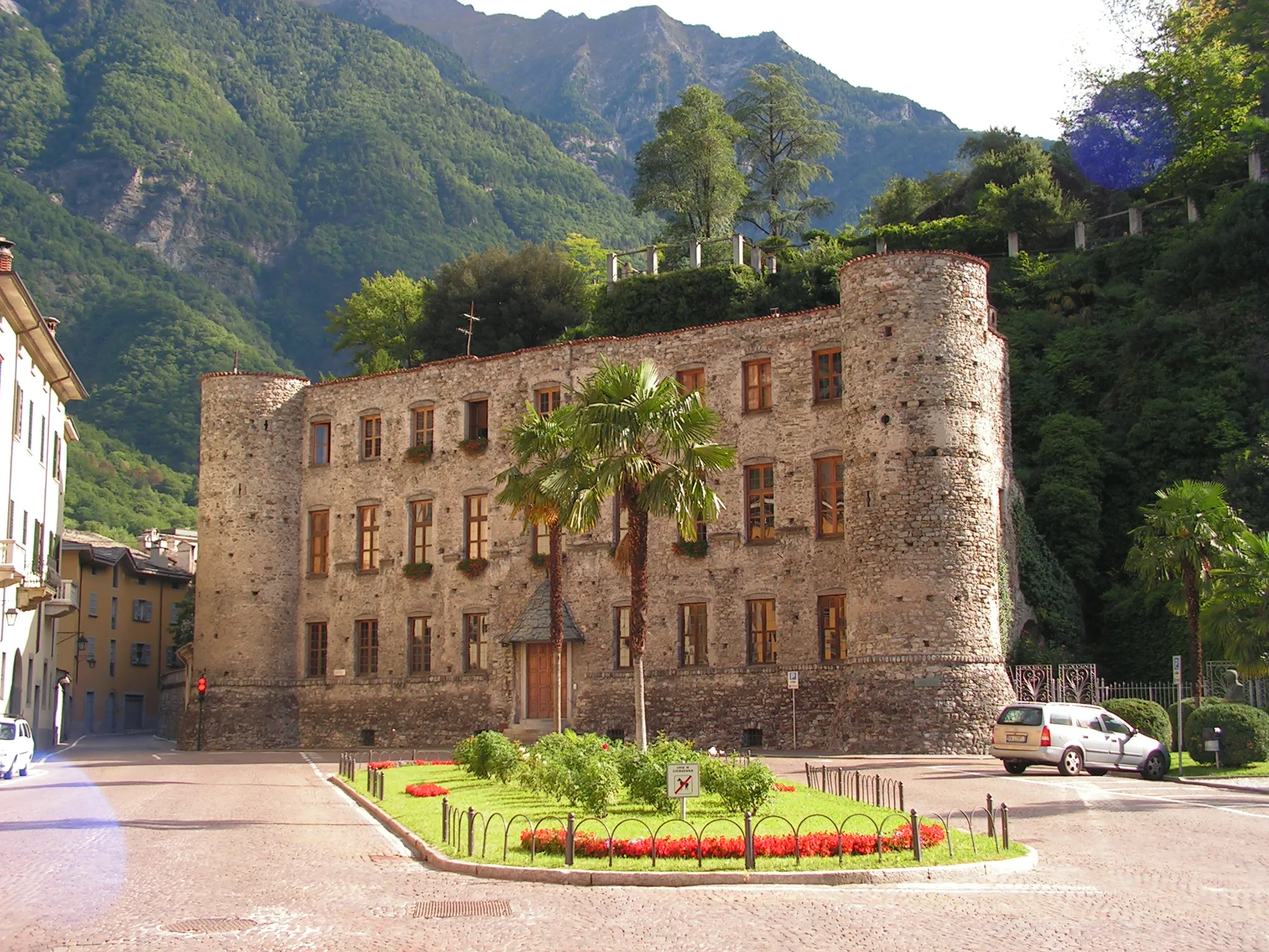 Photo showing: The Castle of Chiavenna