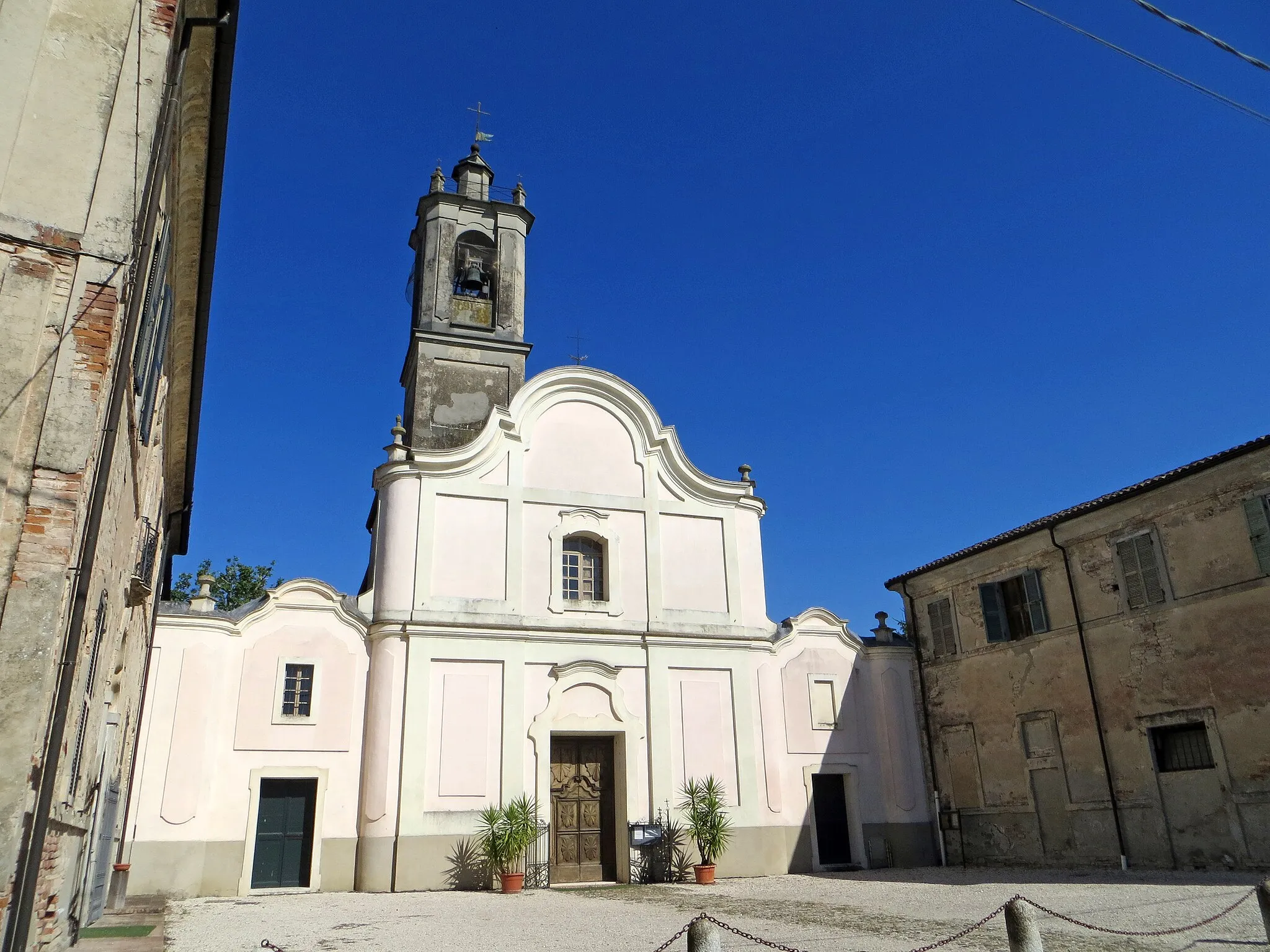 Photo showing: Chiesa di San Benedetto (Priorato, Fontanellato) - facciata