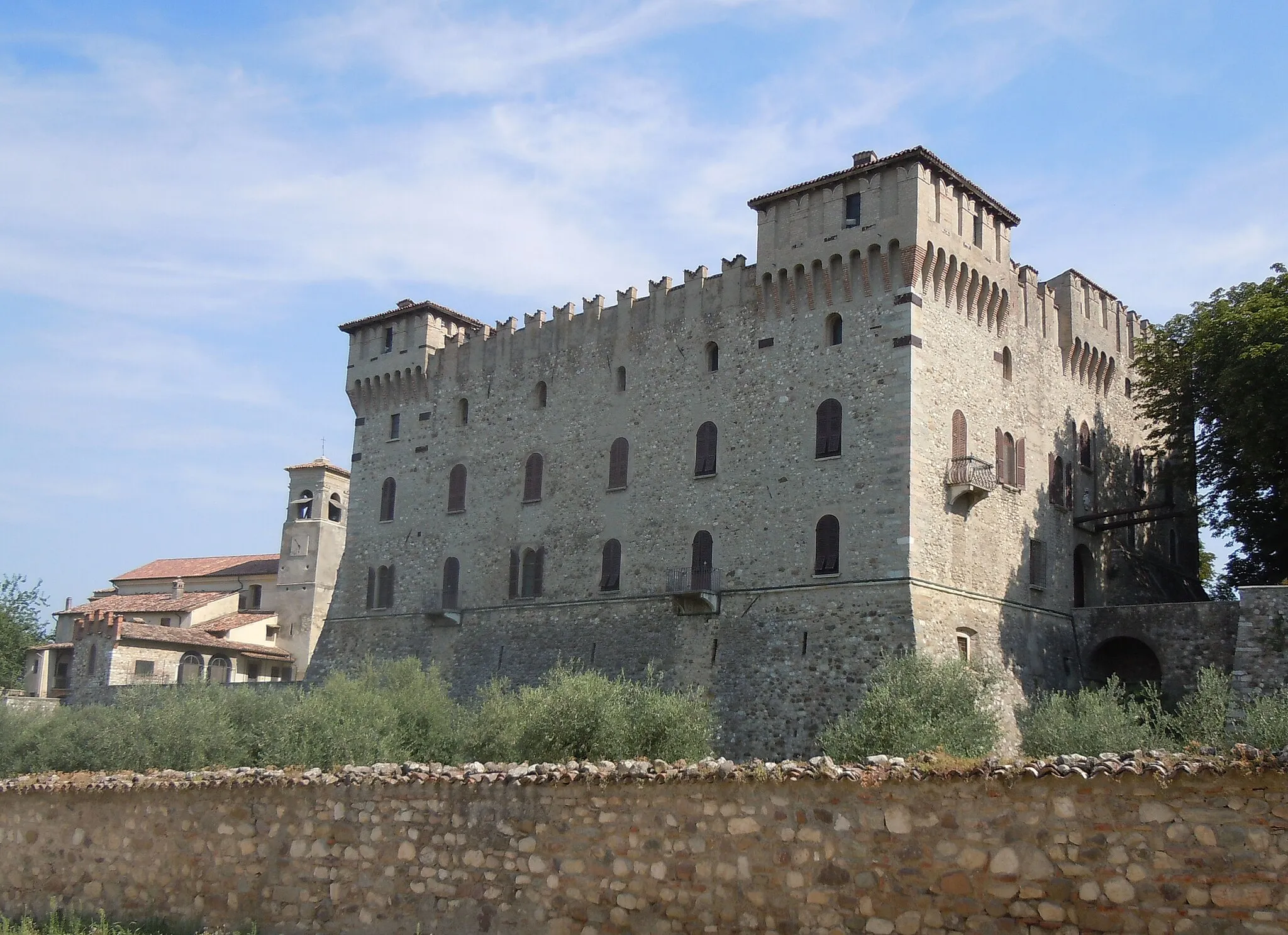 Photo showing: Lonato, castello di Drugolo.